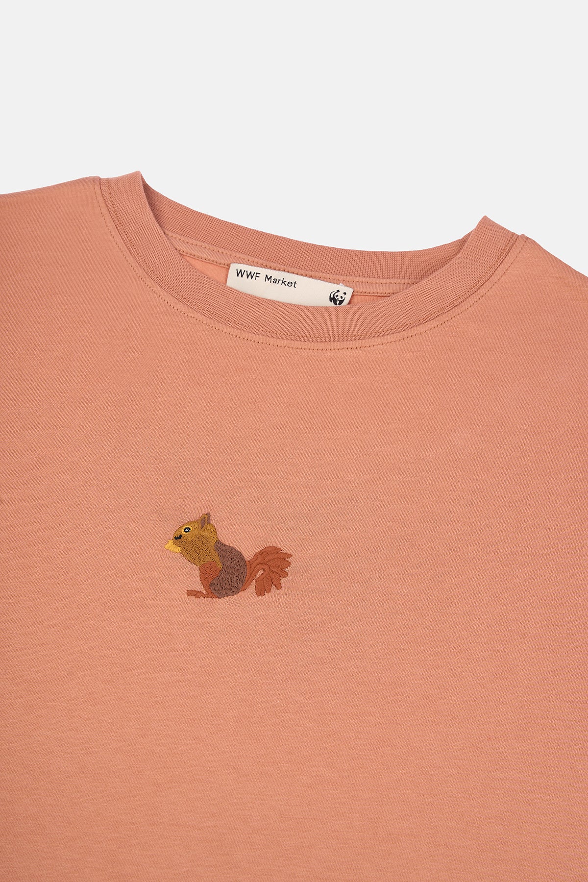 Sincap Lightweight Crop T-Shirt - Somon Rengi