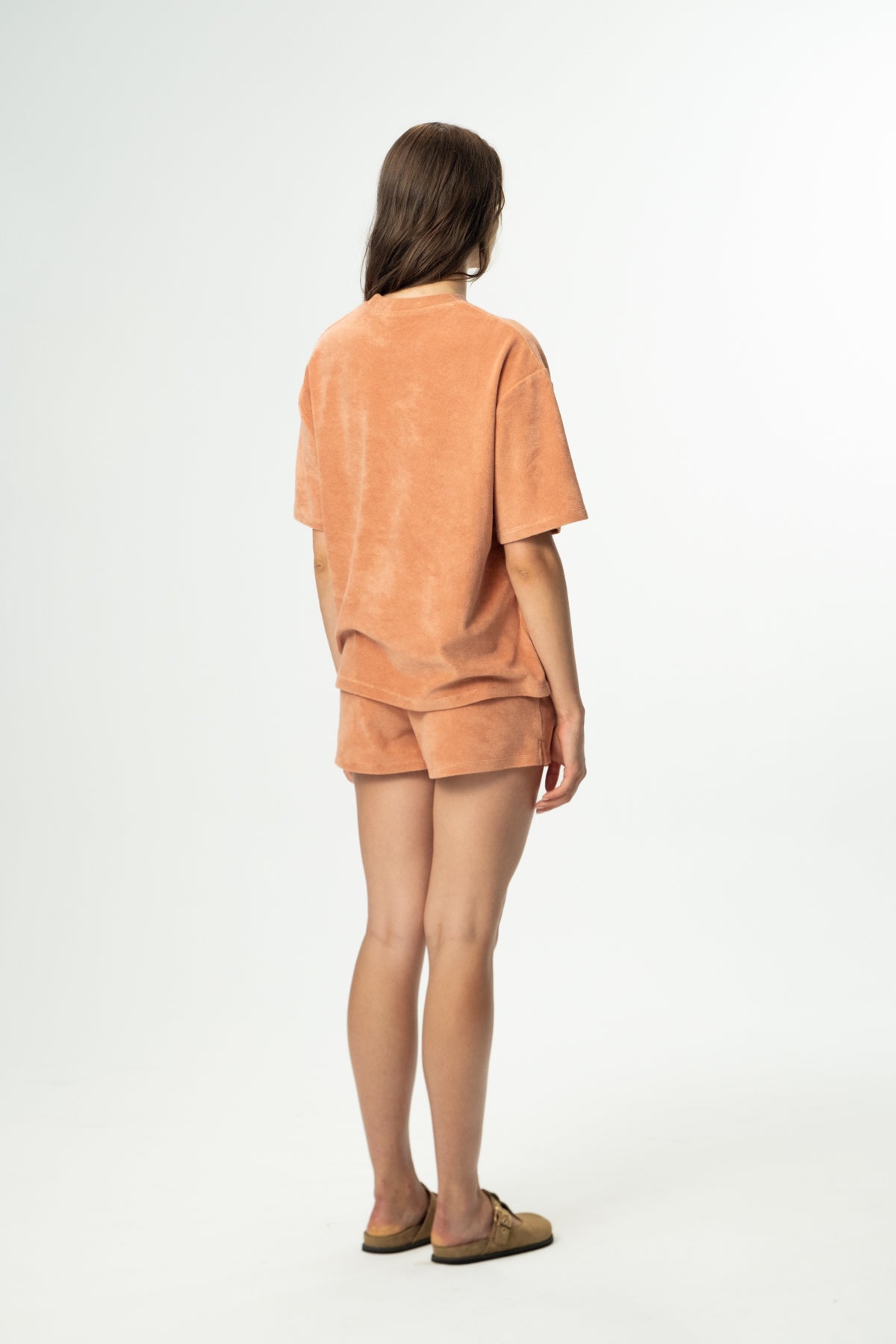 Kızıl Tilki Soft Oversize Lightweight T-Shirt - Somon Rengi