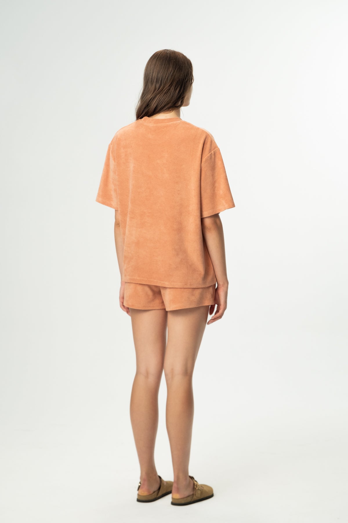 Kızıl Tilki Soft Oversize Lightweight T-Shirt - Somon Rengi