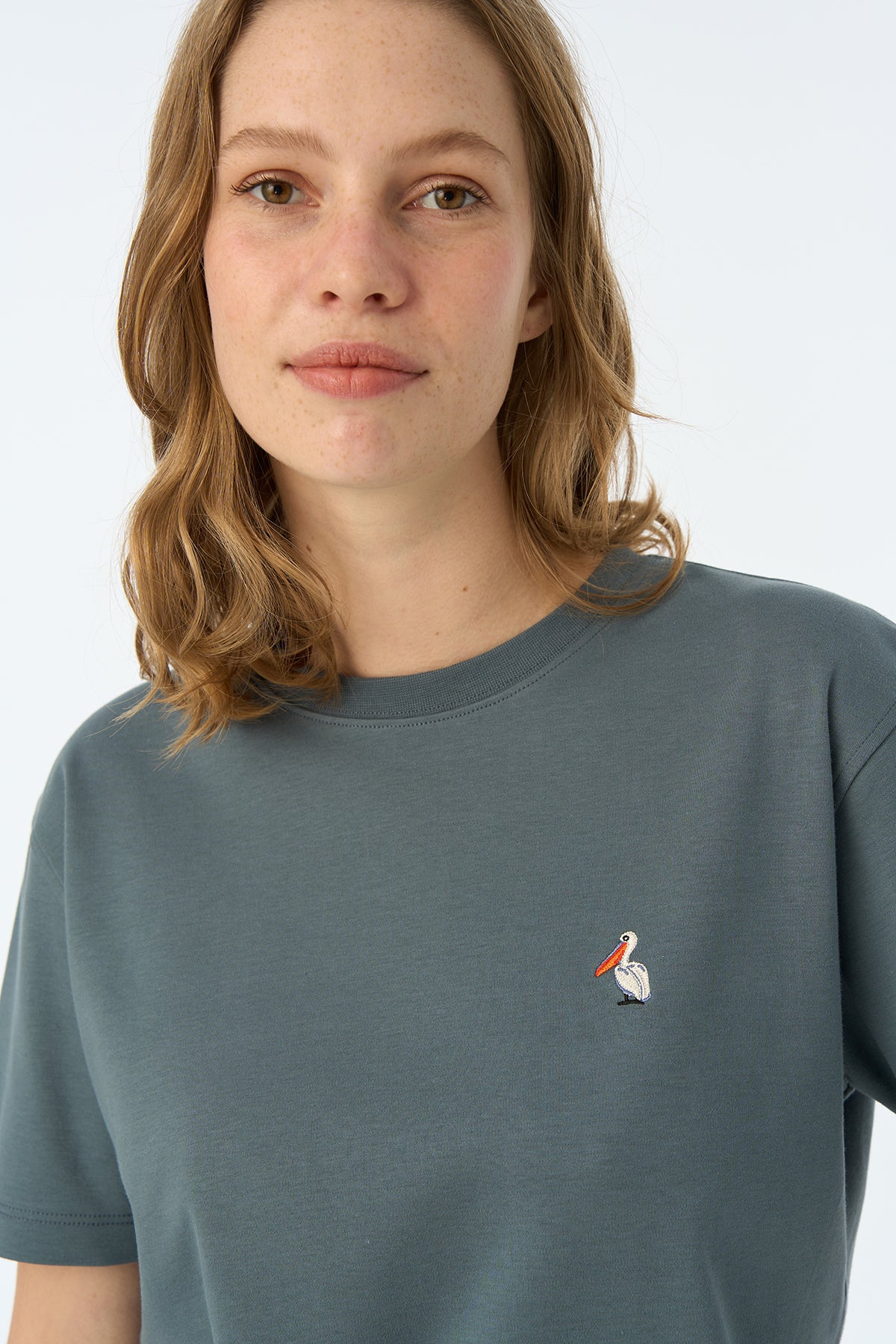 Tepeli Pelikan Premium T-Shirt - Antrasit