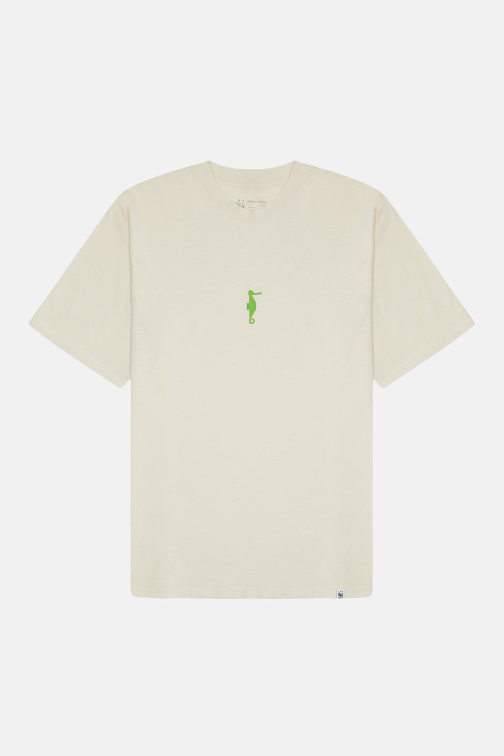 Denizatı Oversize Lightweight T-Shirt - Parşömen Bej