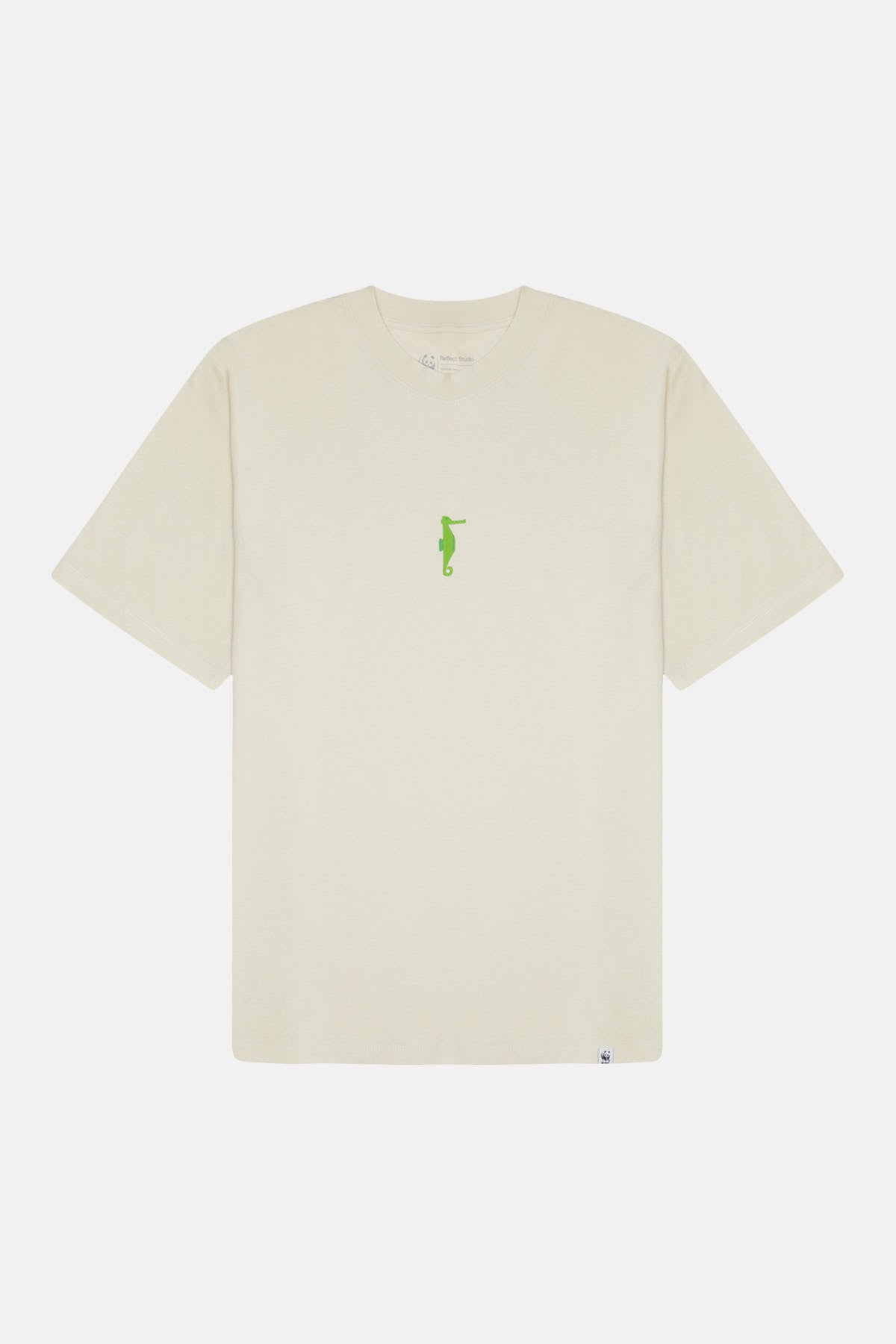 Denizatı Oversize Lightweight T-Shirt - Parşömen Bej