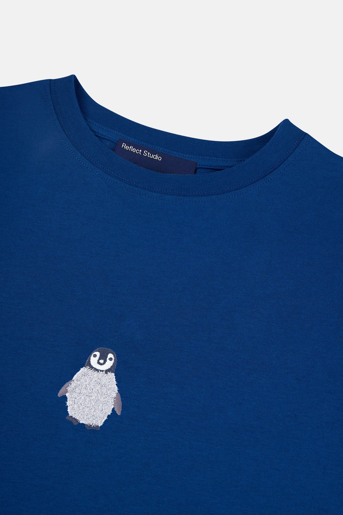 Yavru İmparator Penguen Lightweight Crop T-shirt - Siyah
