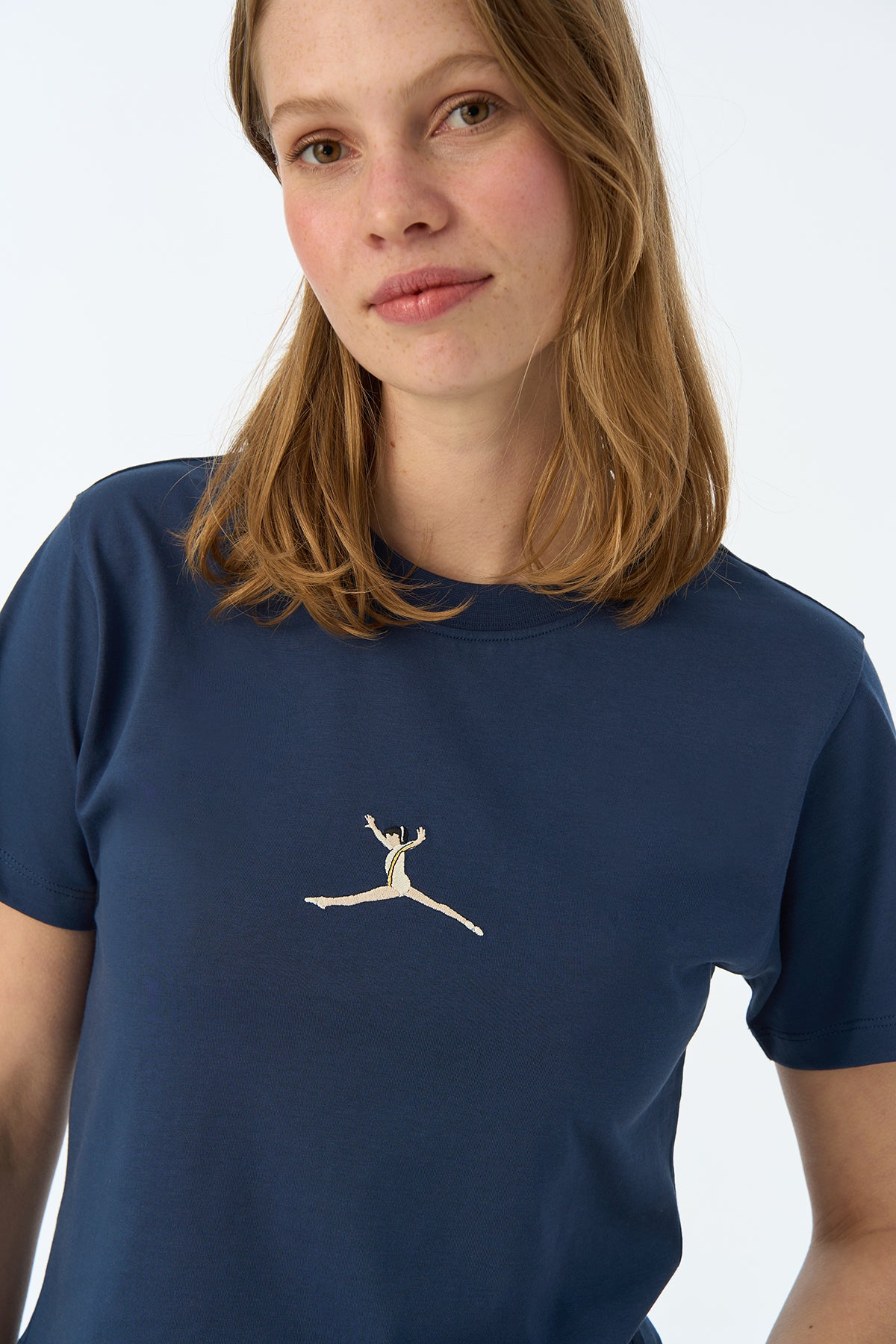 Perfect 10 Lightweight Kadın T-Shirt - Lacivert