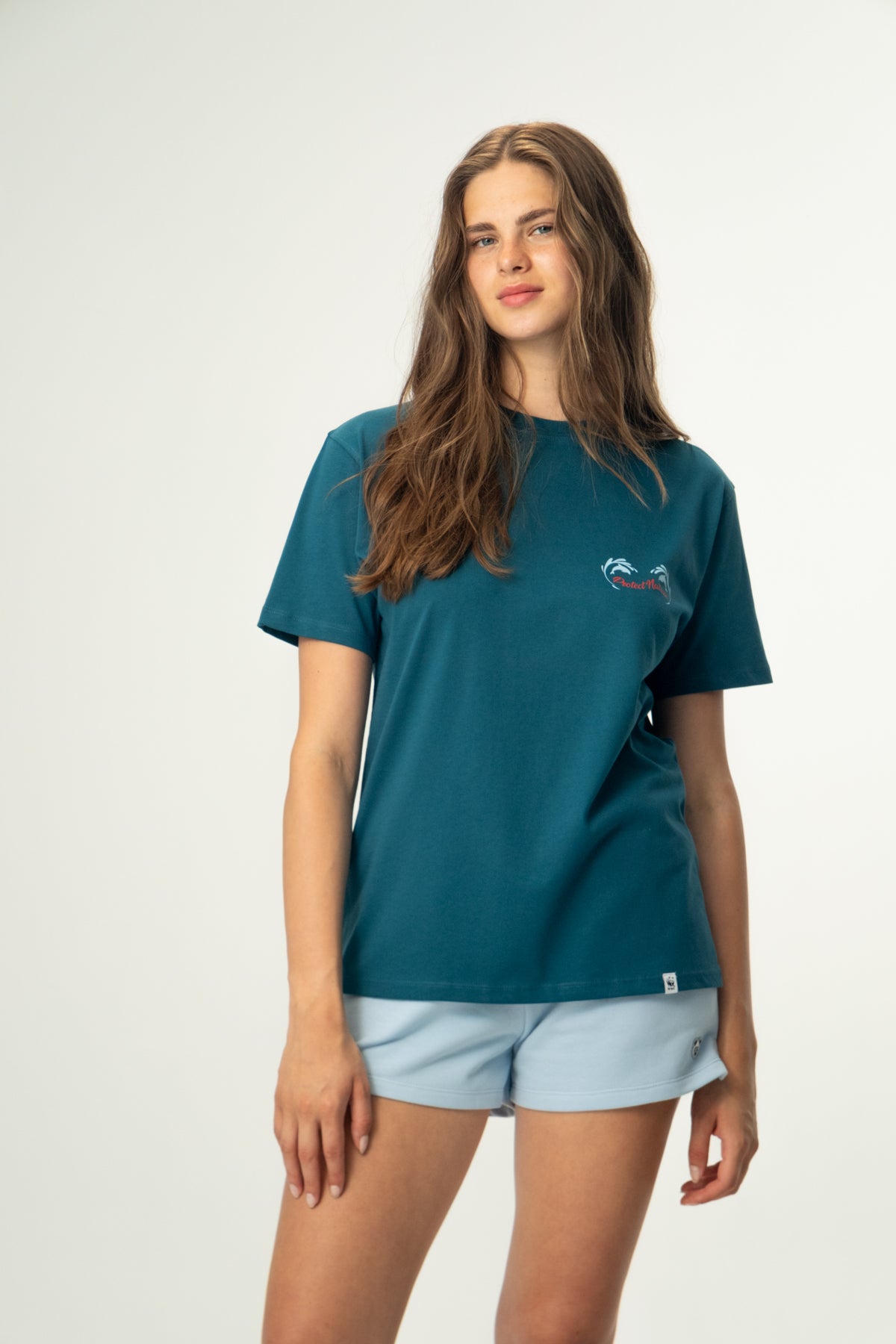 Ocean of Love Lightweight T-Shirt - Petrol Yeşili