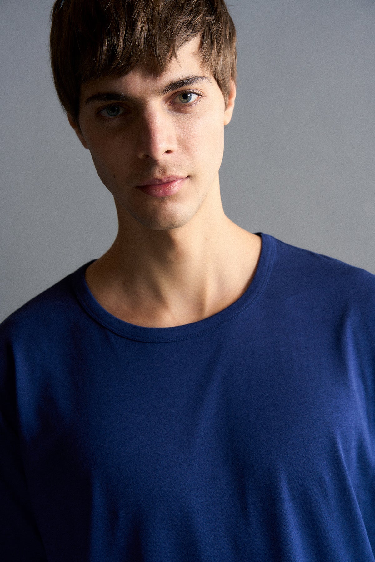 Basic Modal T-shirt - Lacivert