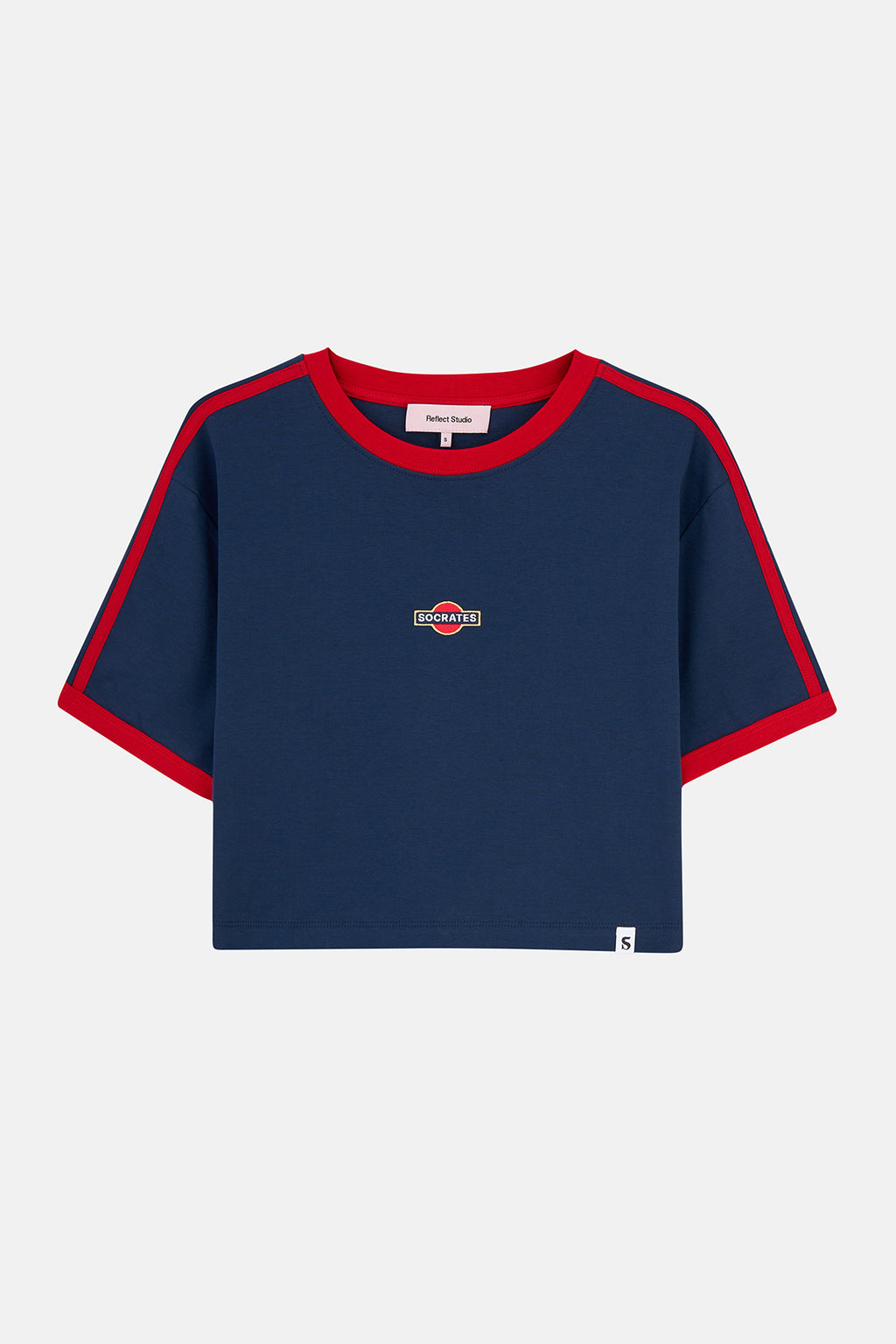 Socrates Racing Premium Crop T-Shirt - Lacivert