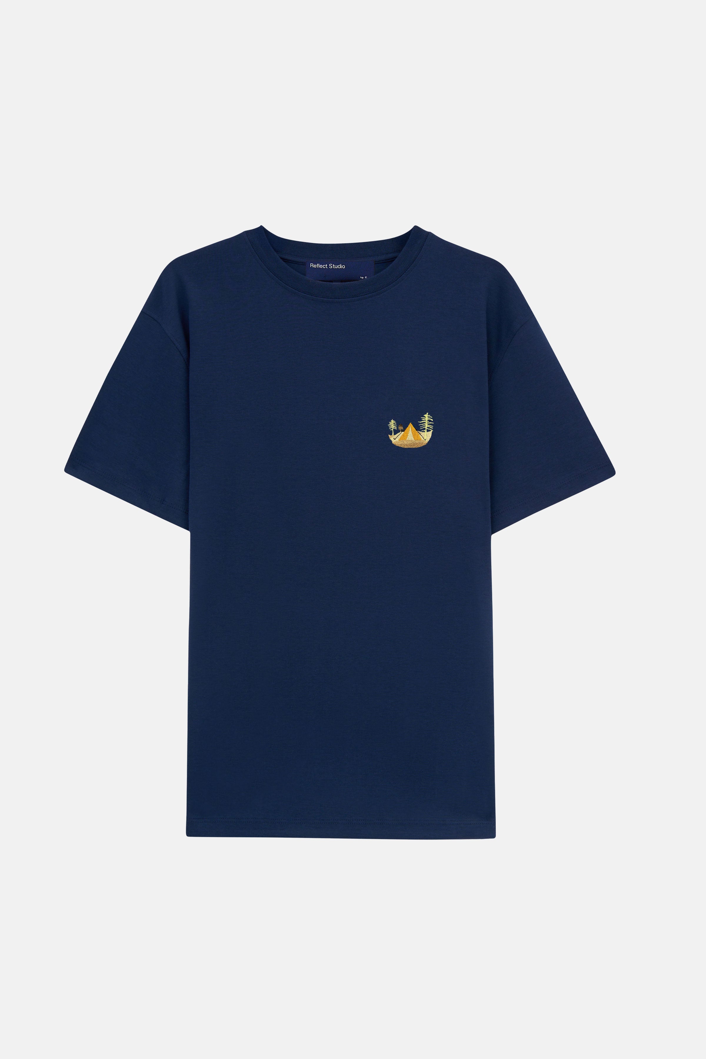 Yıldızlar Altında Premium T-shirt - Lacivert