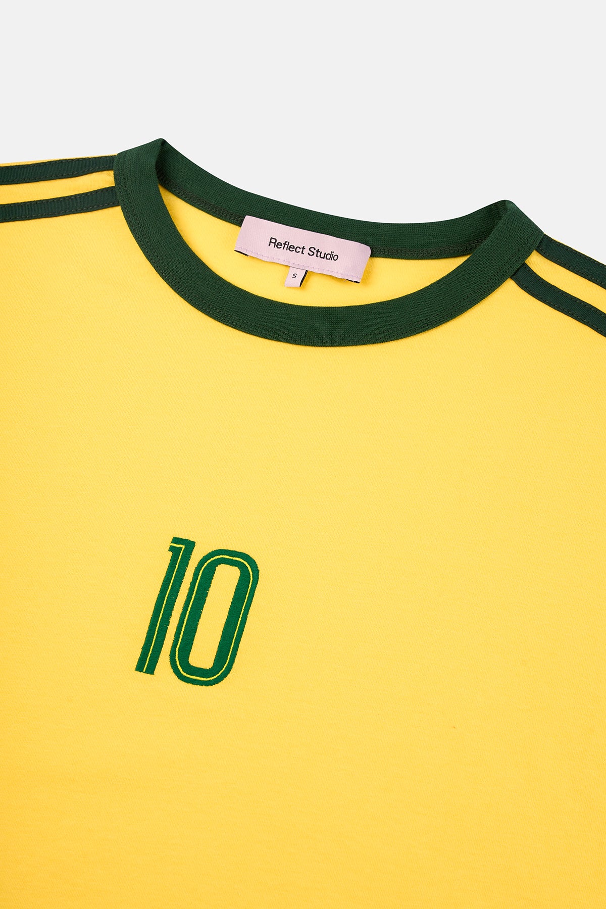 Samba 10 Lightweight Crop T-Shirt - Sarı