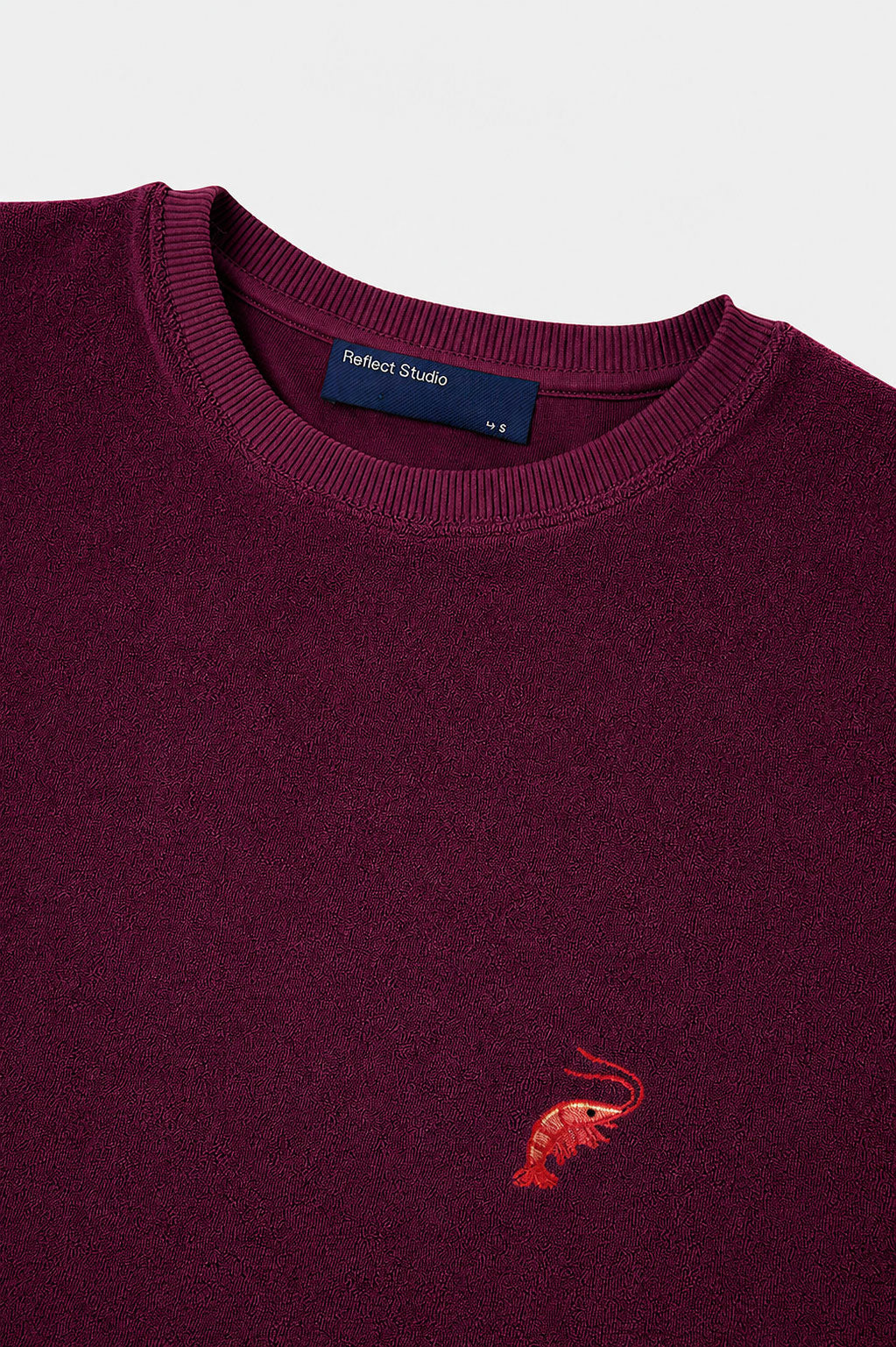 Istakoz Terry T-shirt - Bordo