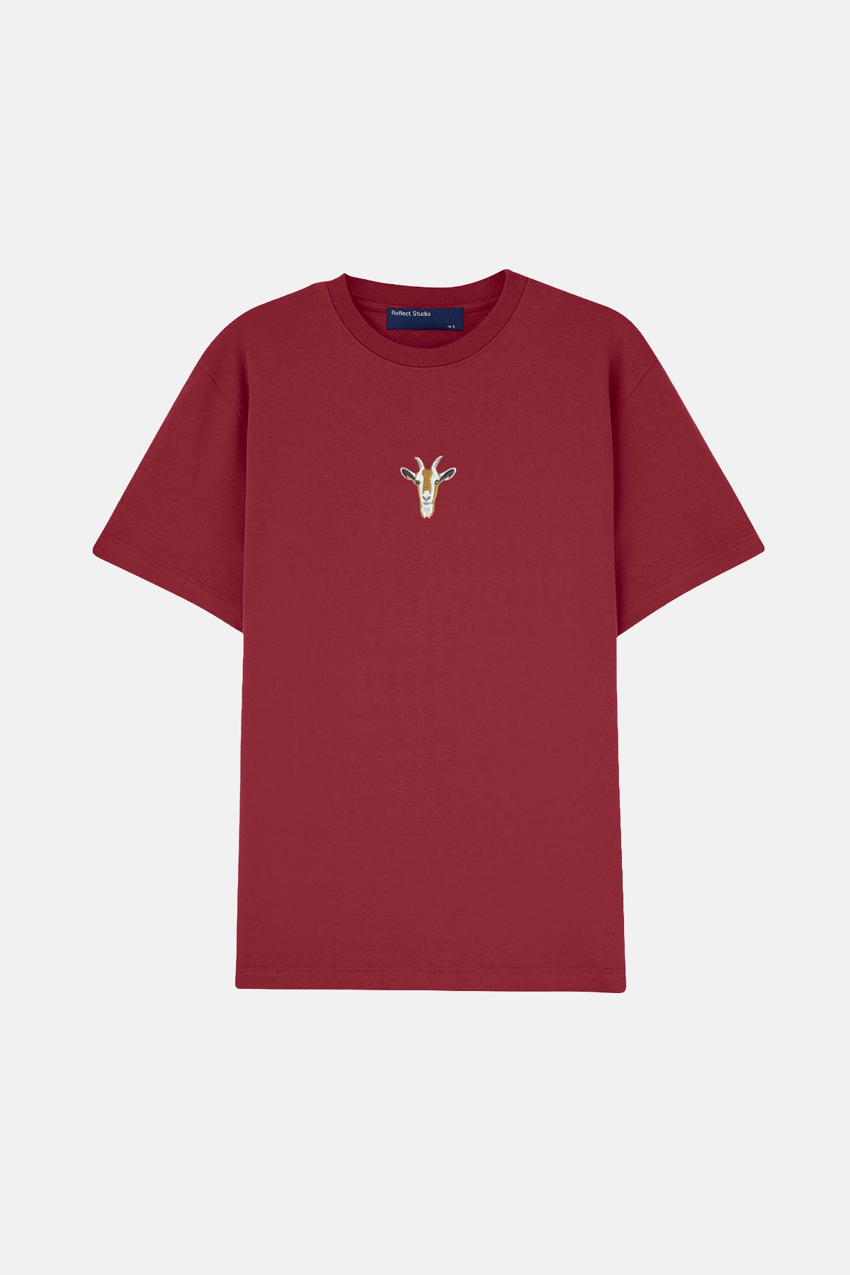 Keçi Premium T-shirt - Bordo