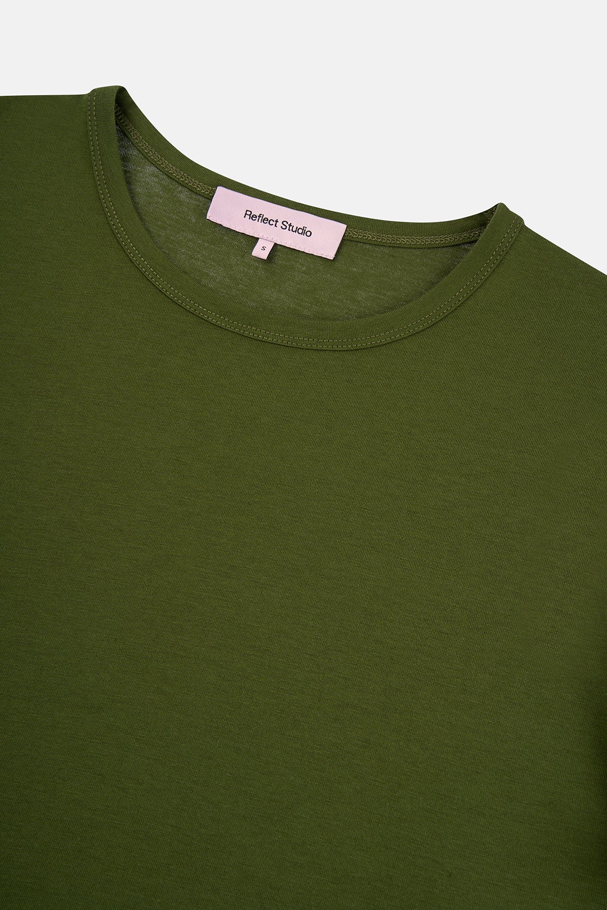 Basic Modal T-shirt - Haki
