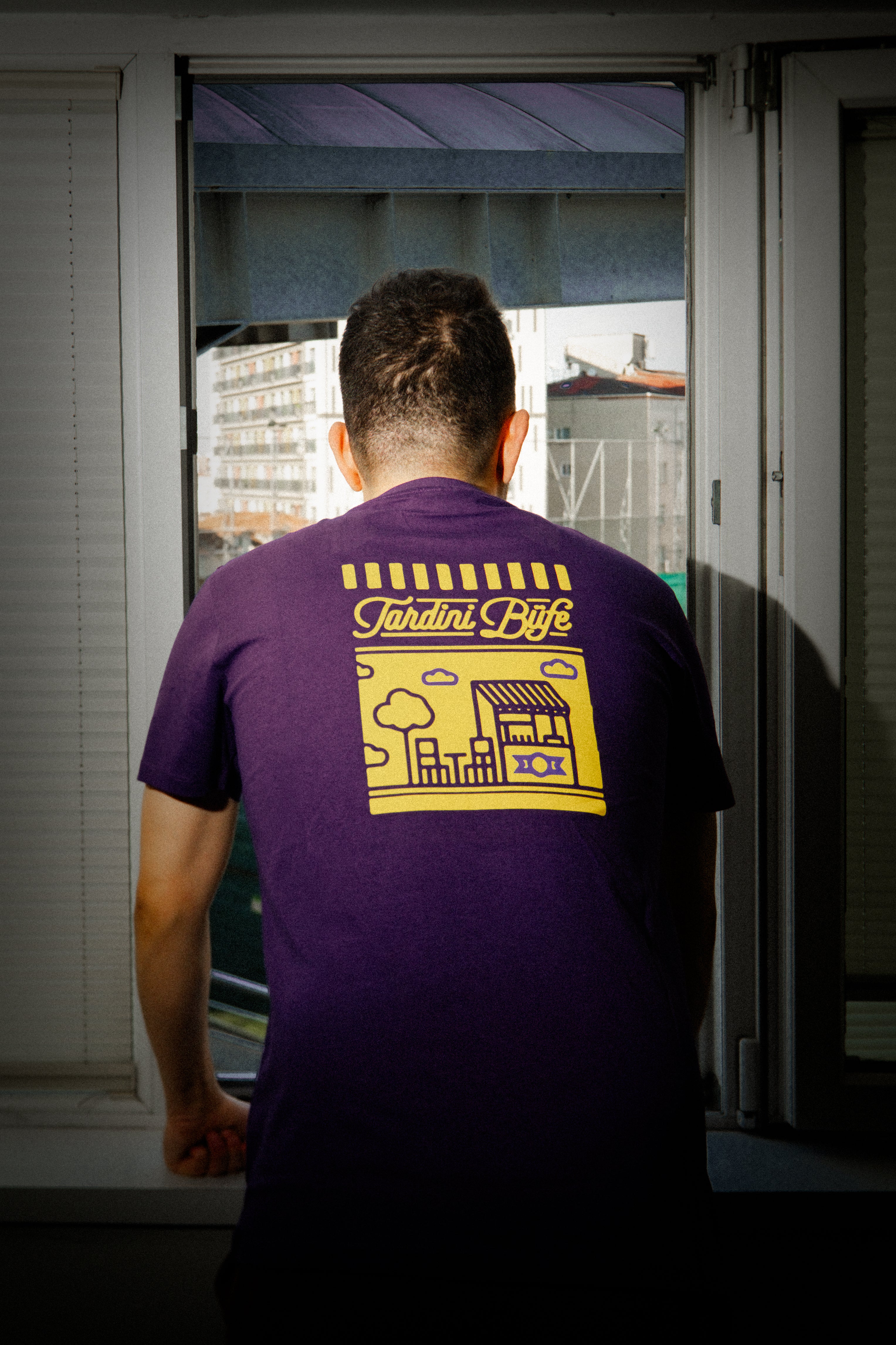 Tardini Büfe Lightweight T-shirt - Mor