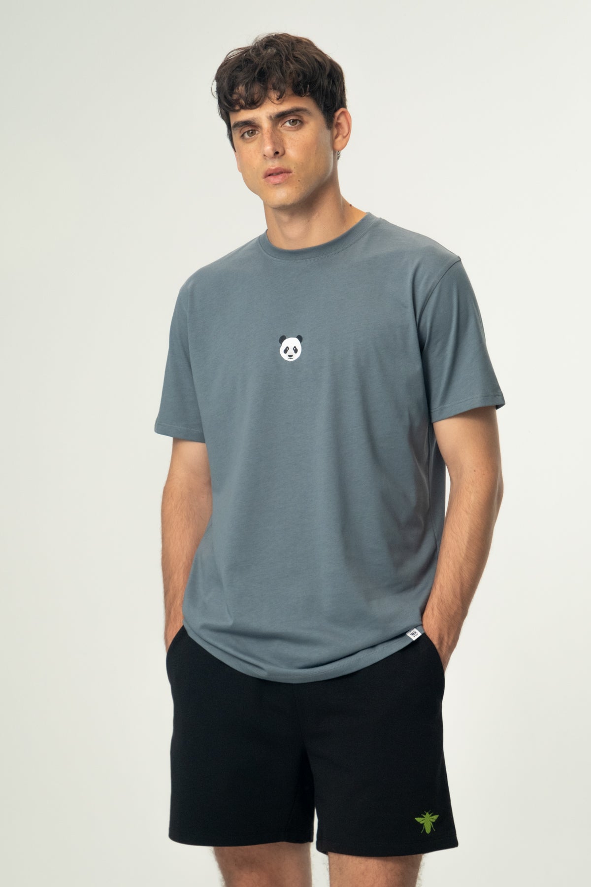 Panda Lightweight T-Shirt - Antrasit