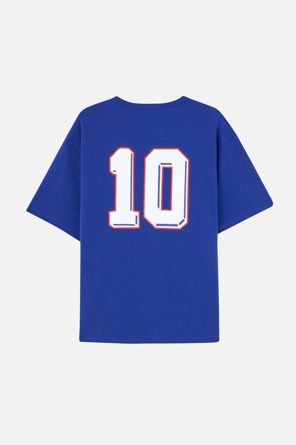 France 10 Oversize Premium T-Shirt - Lacivert