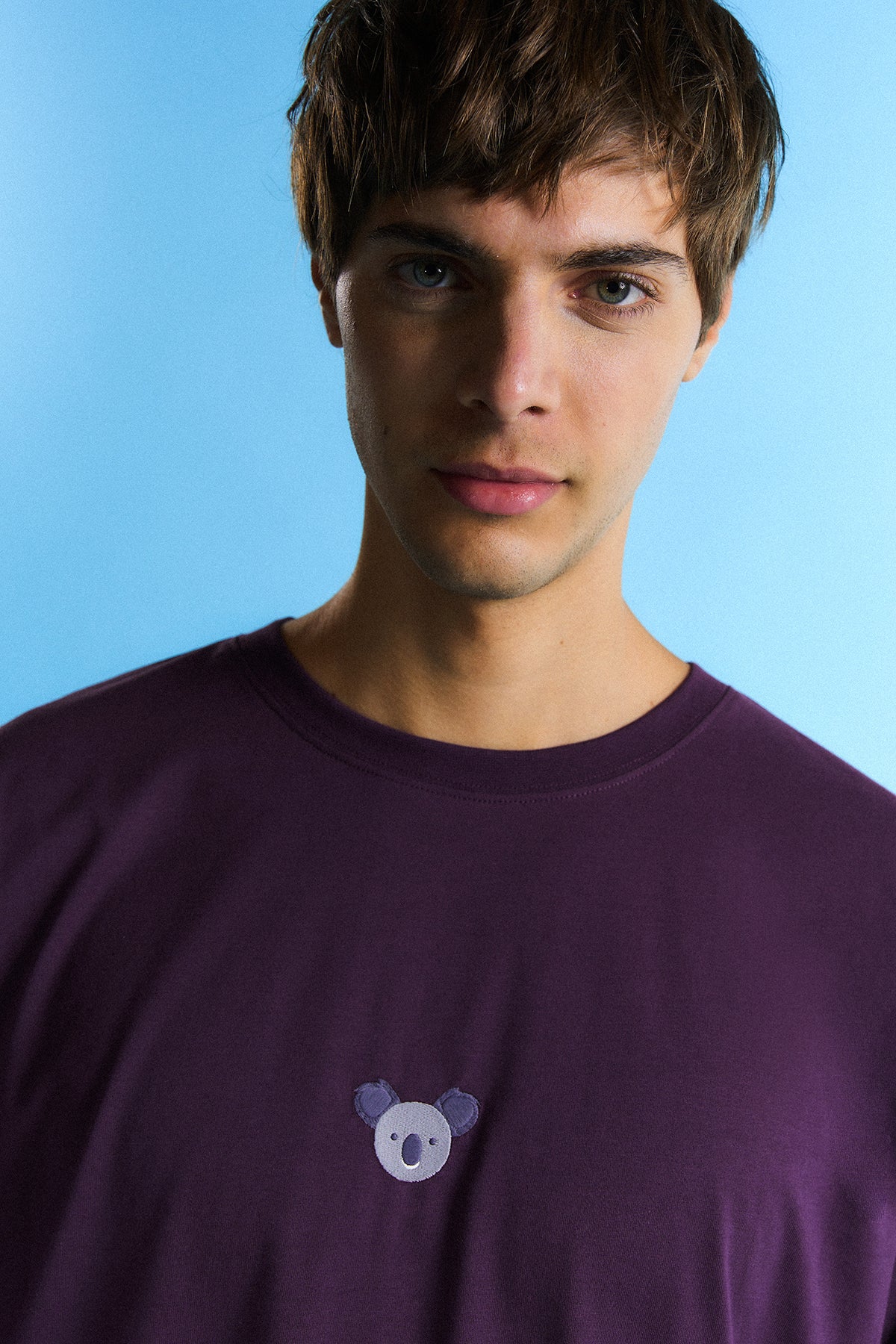 Koala Lightweight T-Shirt - Mürdüm