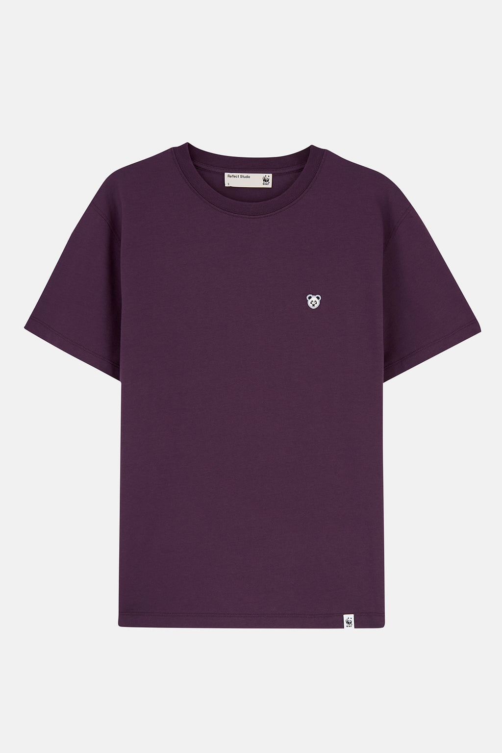 Panda Lightweight T-Shirt - Mürdüm