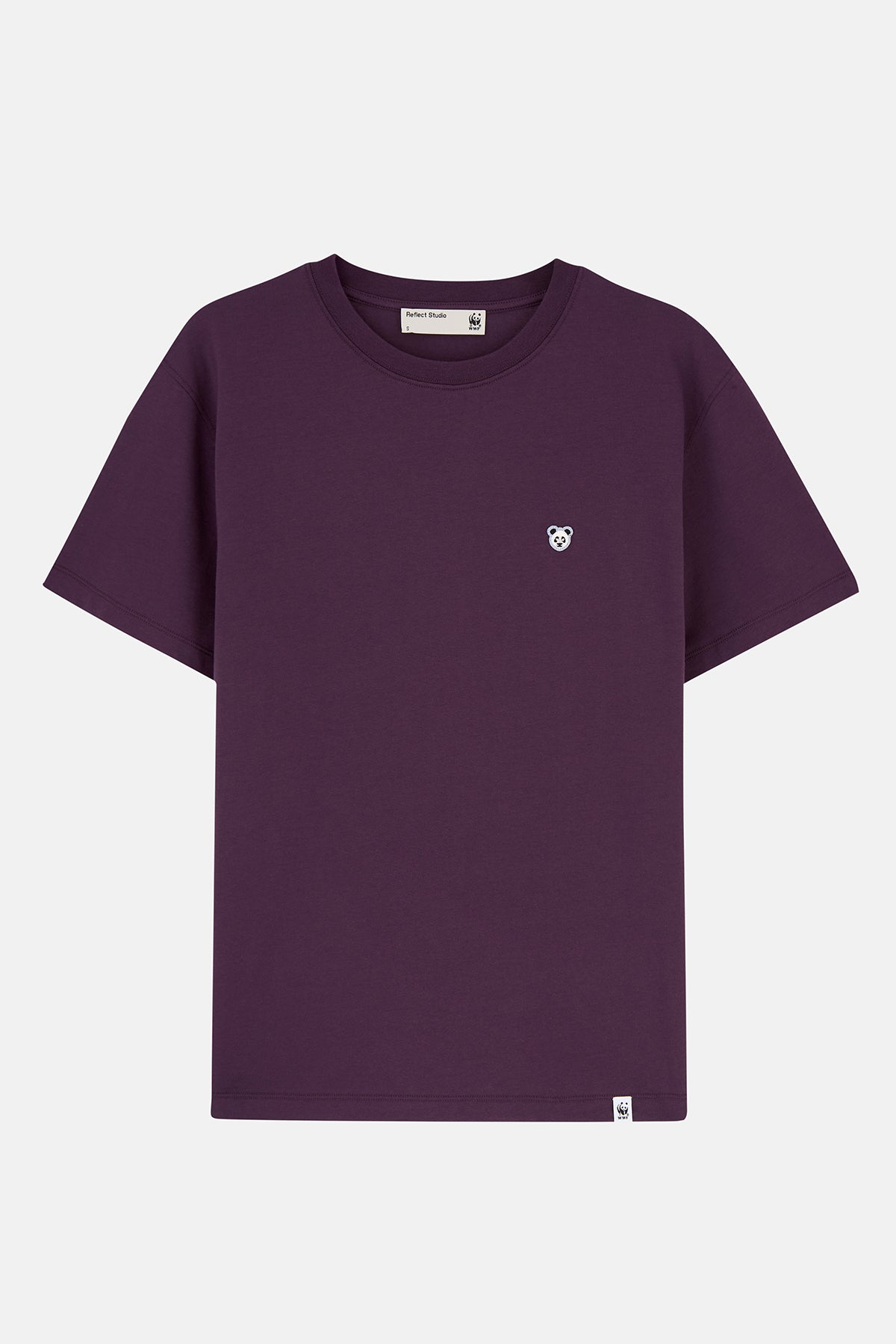 Panda Lightweight T-Shirt - Mürdüm
