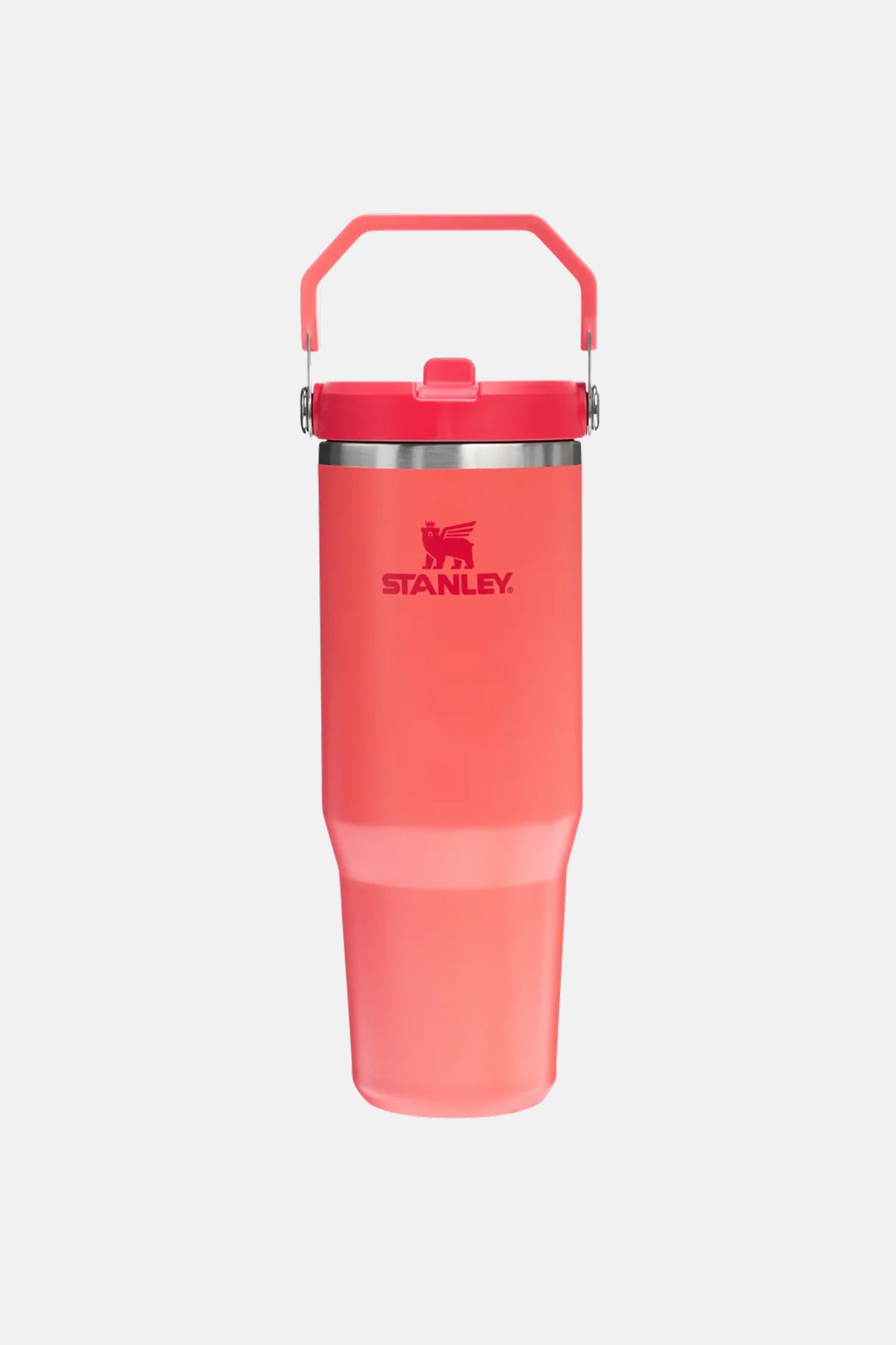 Stanley IceFlow™ Flip Straw 2.0 Pipetli Termos Bardak 0,89 L – Hot Coral