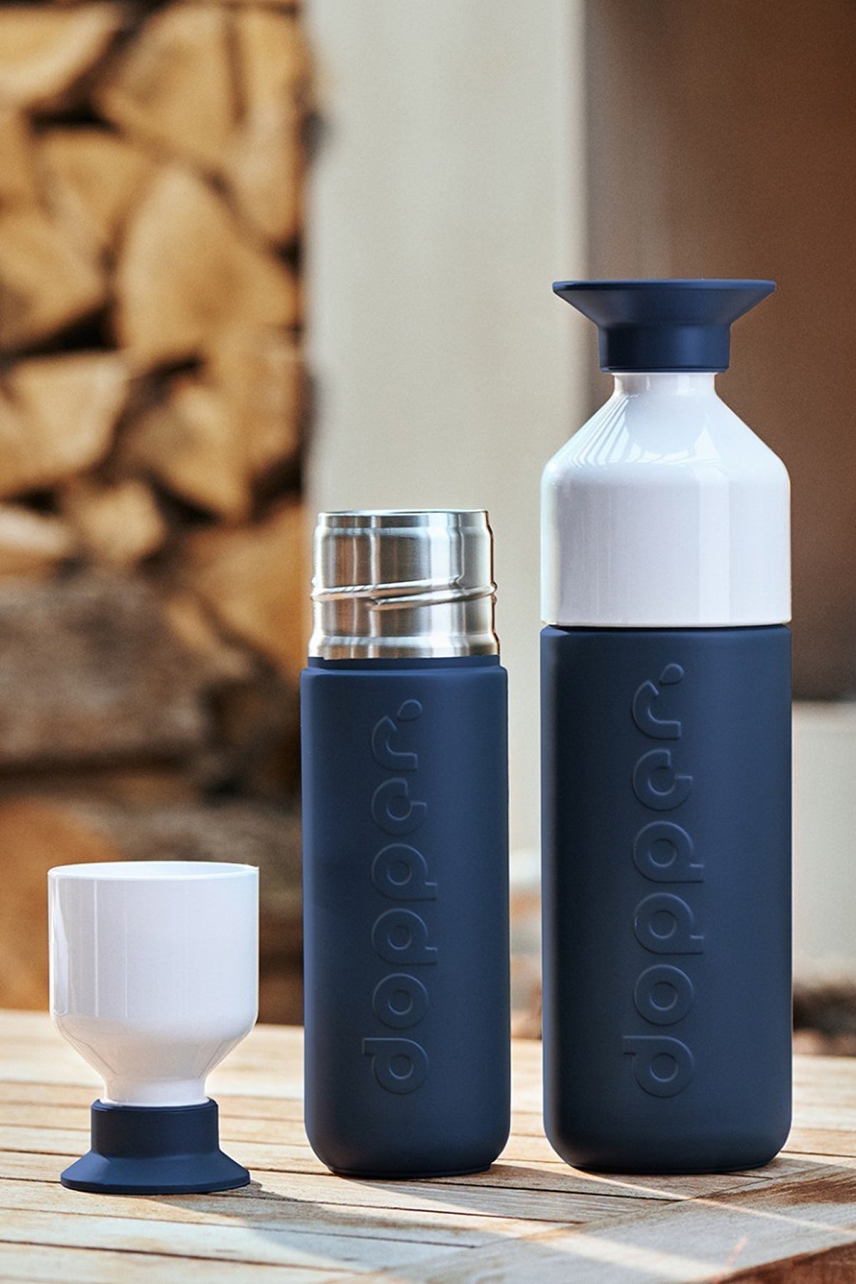 Dopper Insulated Termos Şişe 350 ml - Dalga Mavisi