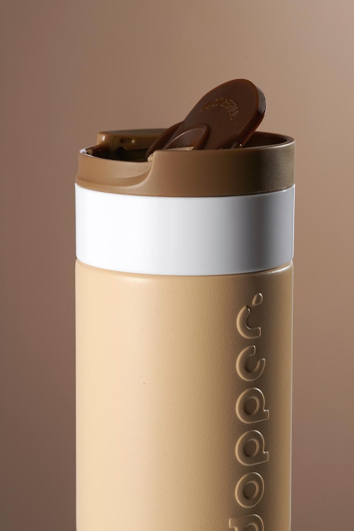 Dopper Travel Mug Termos Bardak 400 ml - Toprak Kahvesi