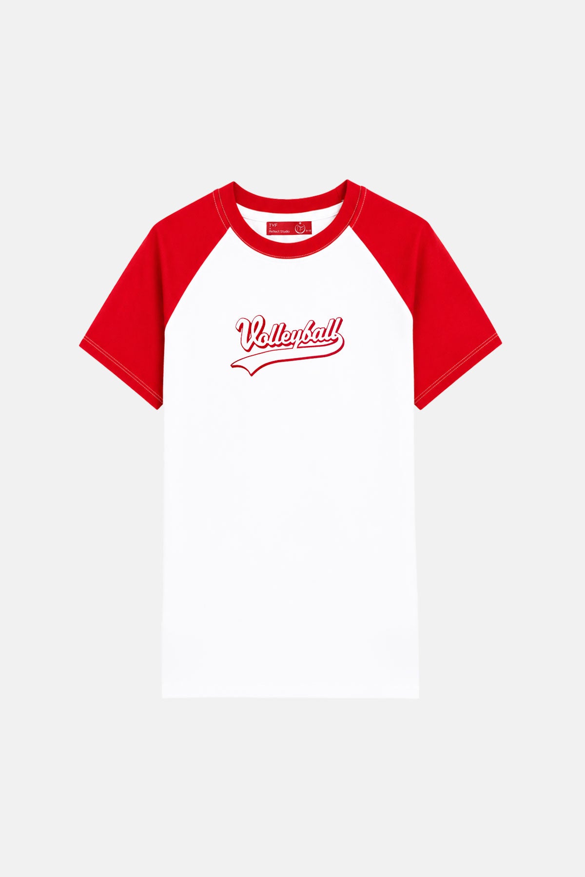 Volleyball Çocuk Lightweight T-shirt - Beyaz
