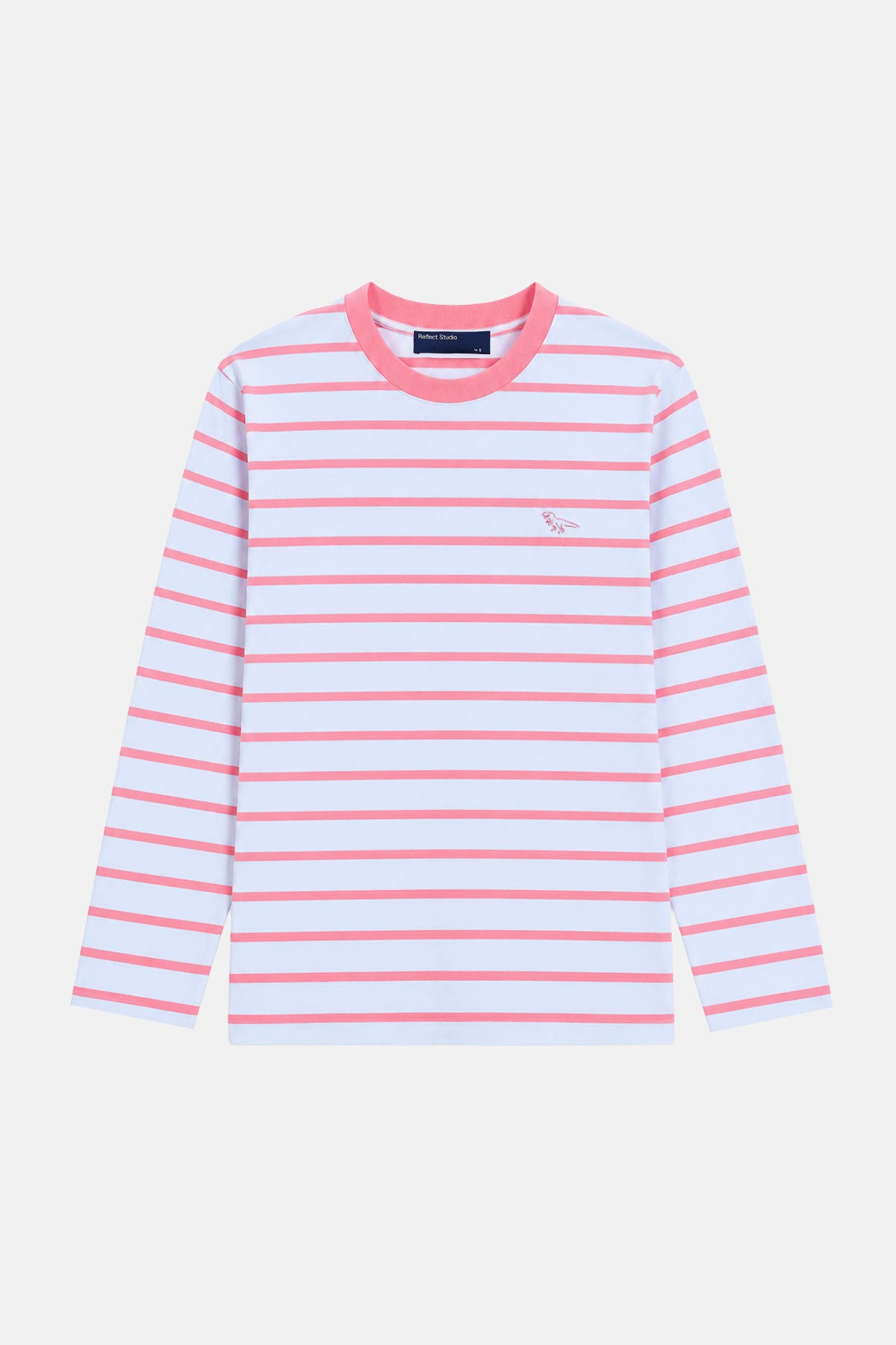 T-Rex Premium Uzunkollu T-shirt - Lila-Pembe