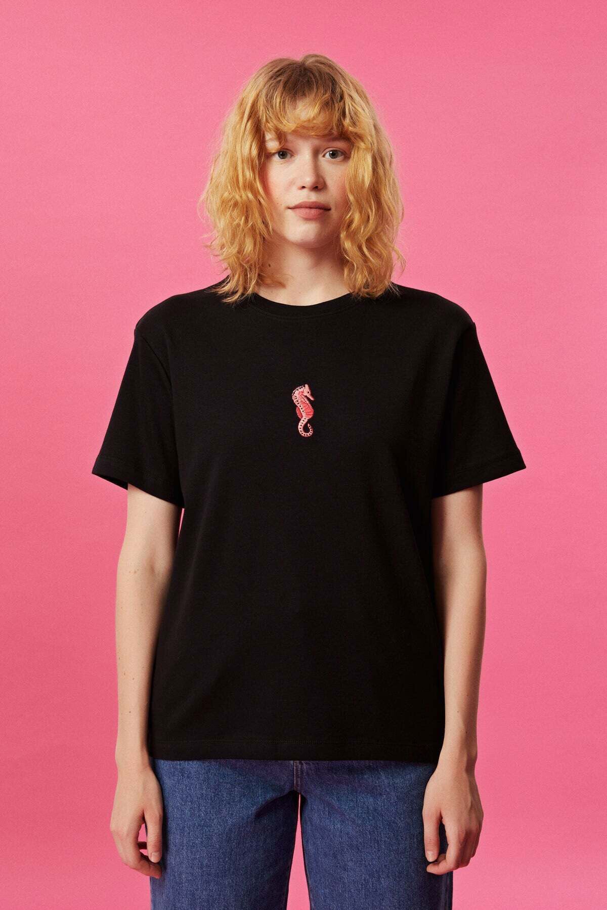 Denizatı Premium T-Shirt - Siyah