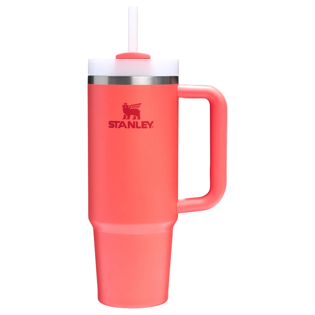 Stanley The IceFlow Quencher Pipetli Termos Bardak 0,89 LT - Mercan