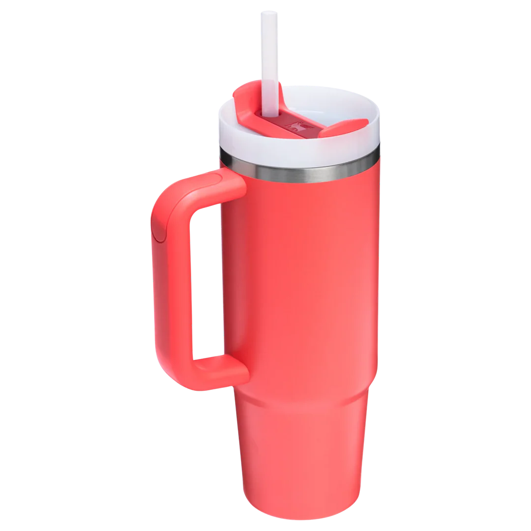 Stanley The IceFlow Quencher Pipetli Termos Bardak 0,89 LT - Mercan