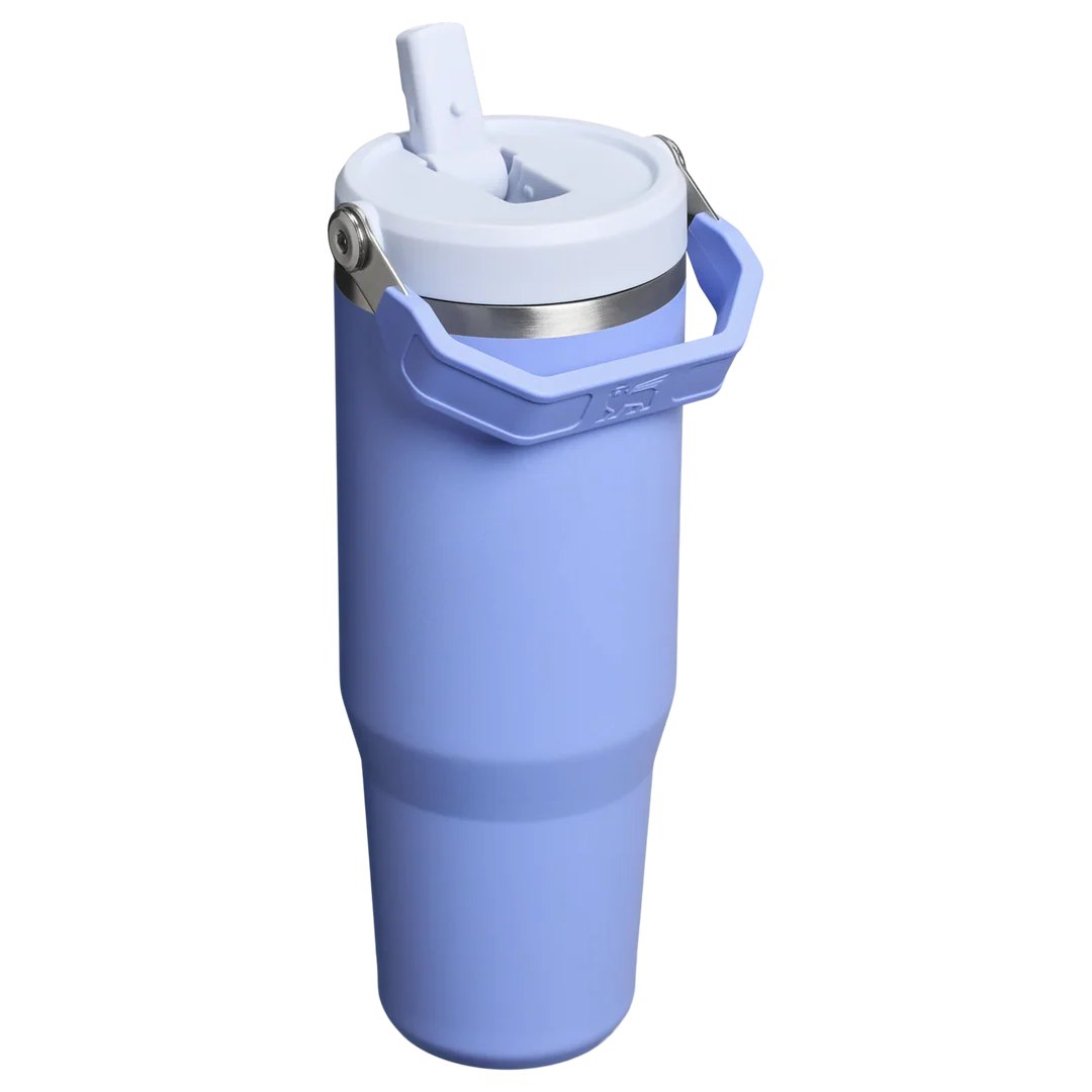 Stanley The IceFlow Flip Straw Pipetli TermosBardak 0,89 LT - Eflatun