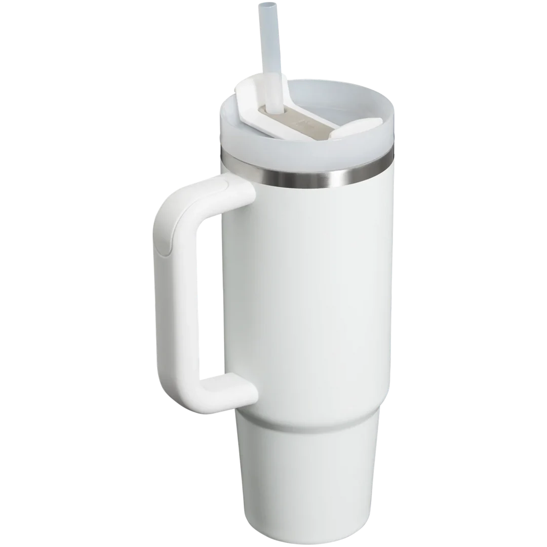 Stanley The IceFlow Quencher Pipetli Termos Bardak 0,89 LT - Beyaz