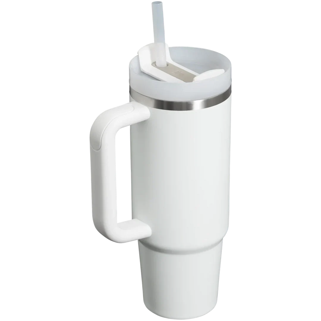 Stanley The IceFlow Quencher Pipetli Termos Bardak 0,89 LT - Beyaz