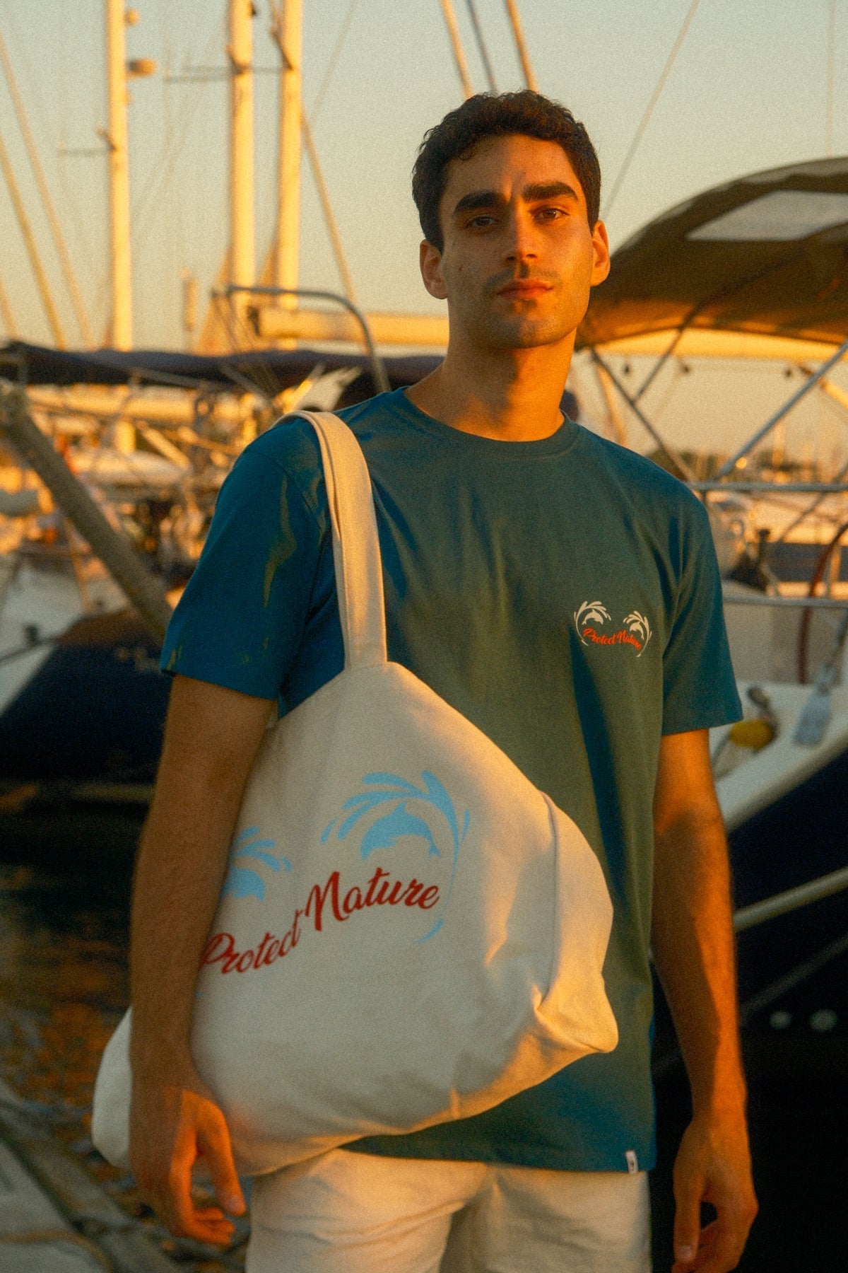 Protect Nature Gabardin Çanta - Ekru