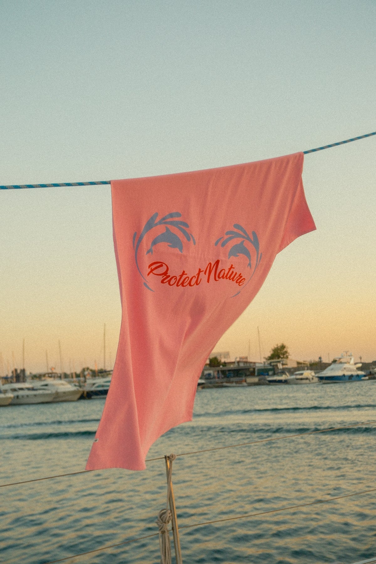 Protect Nature Havlu - Pembe