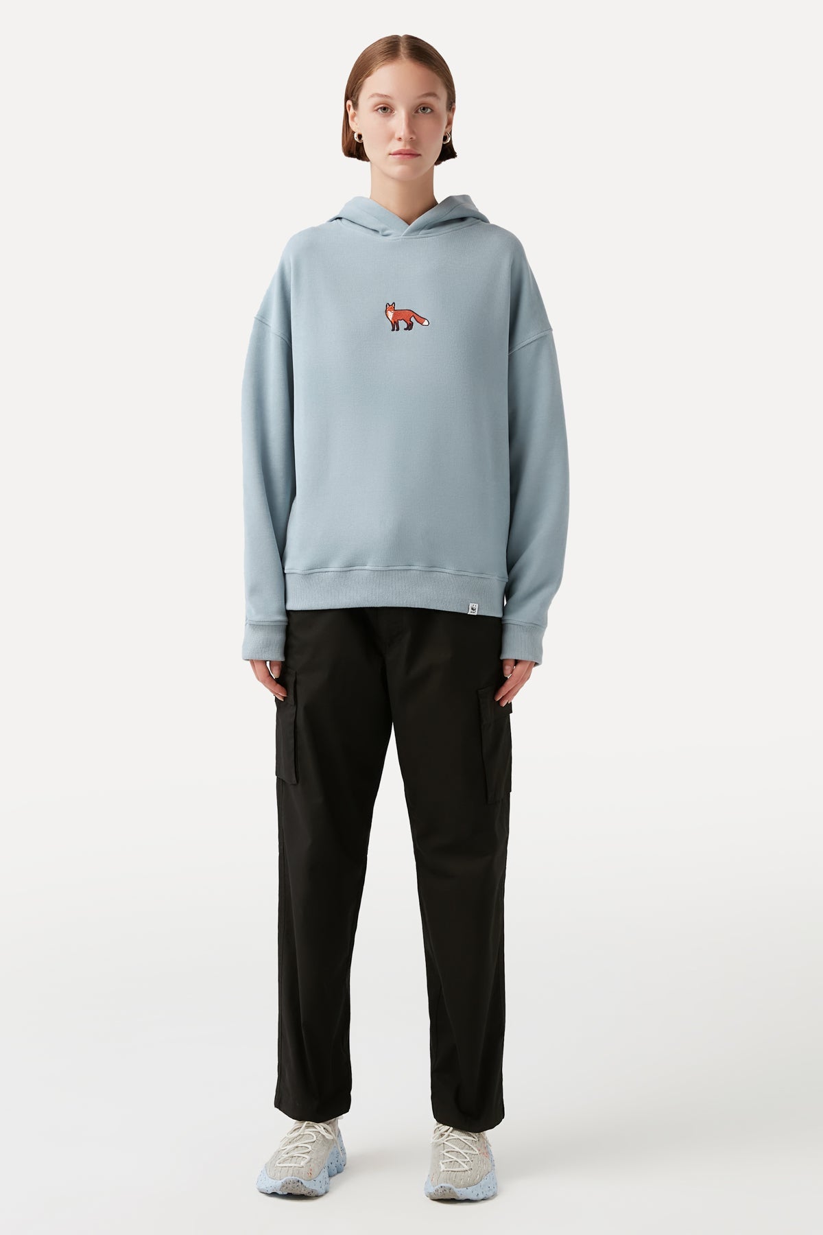 Kızıl Tilki SuperSoft Hoodie - Açık Mavi