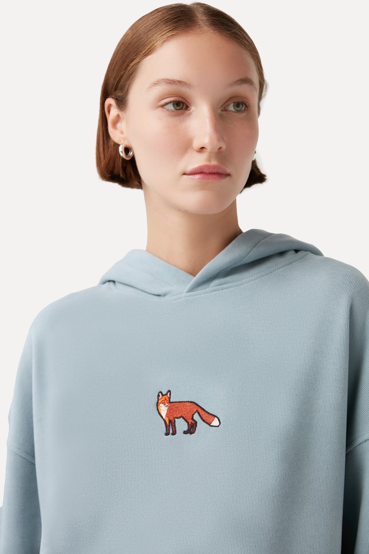 Kızıl Tilki SuperSoft Hoodie - Açık Mavi