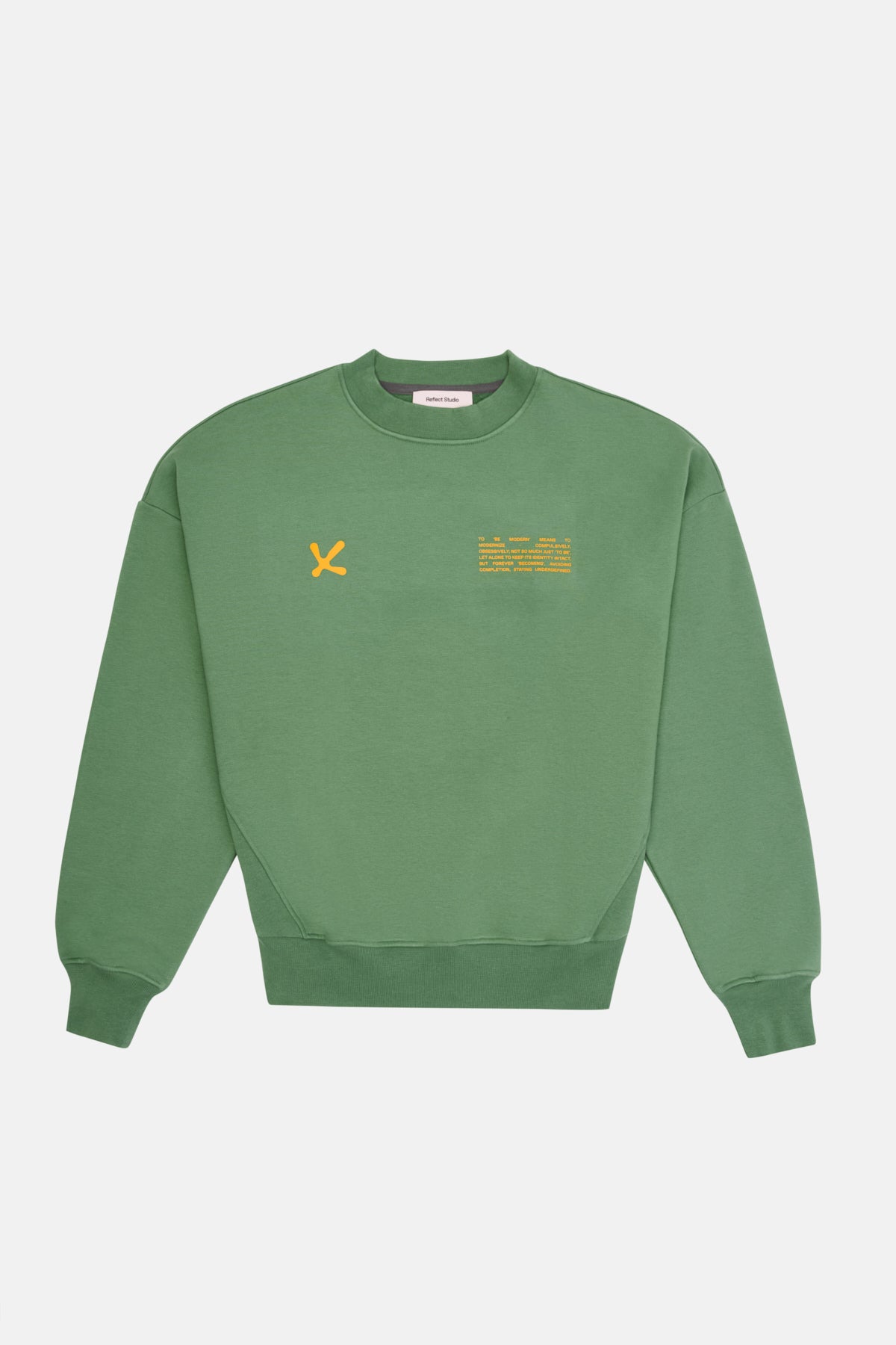 Modernize Baggy Sweatshirt - Safari Green