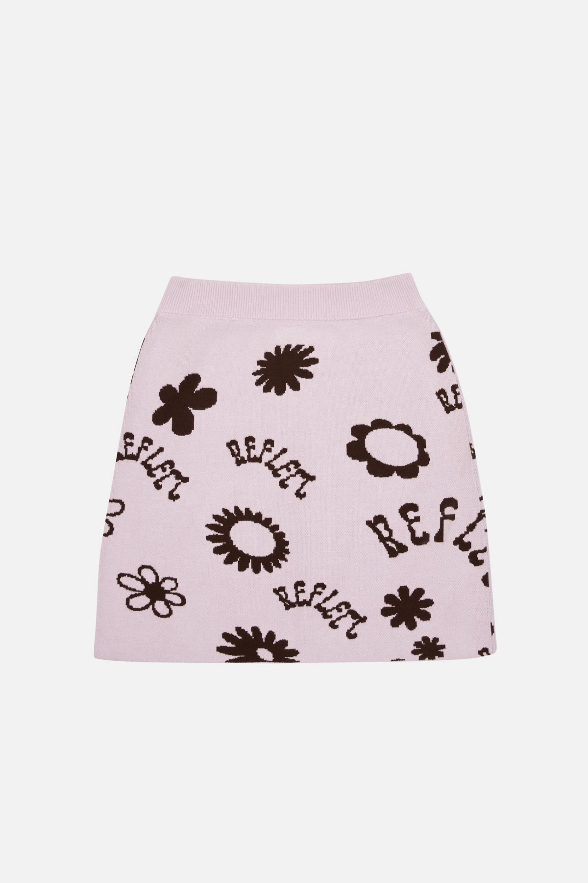 Logo Pattern Etek - Lilac-Brown