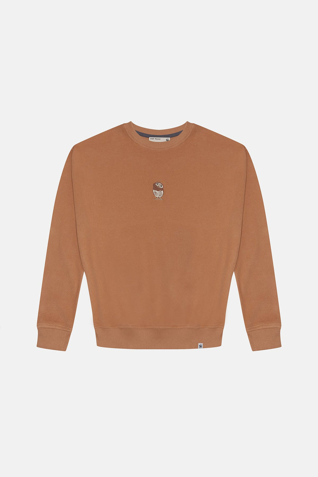 Cin Baykuşu Oversize SuperSoft Sweatshirt - Latte