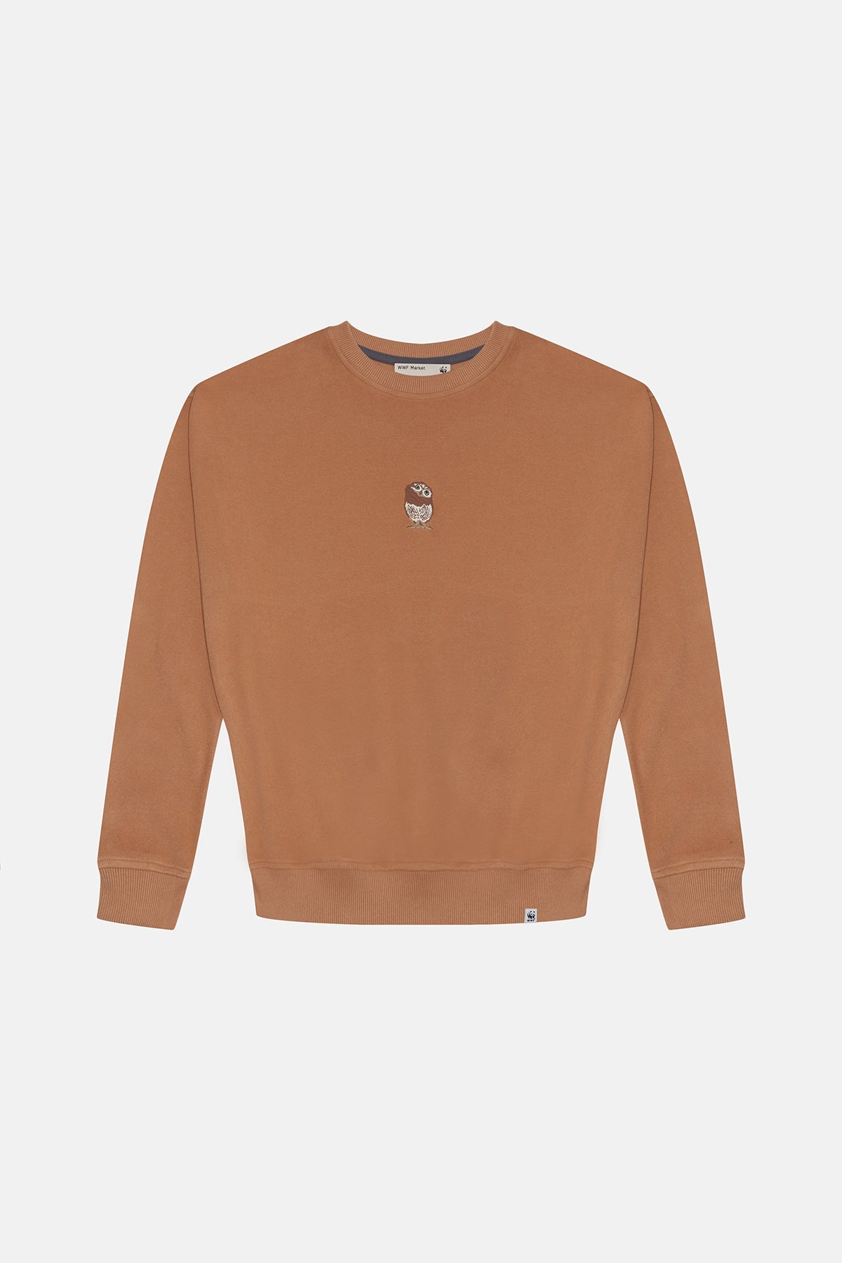 Cin Baykuşu Oversize SuperSoft Sweatshirt - Latte