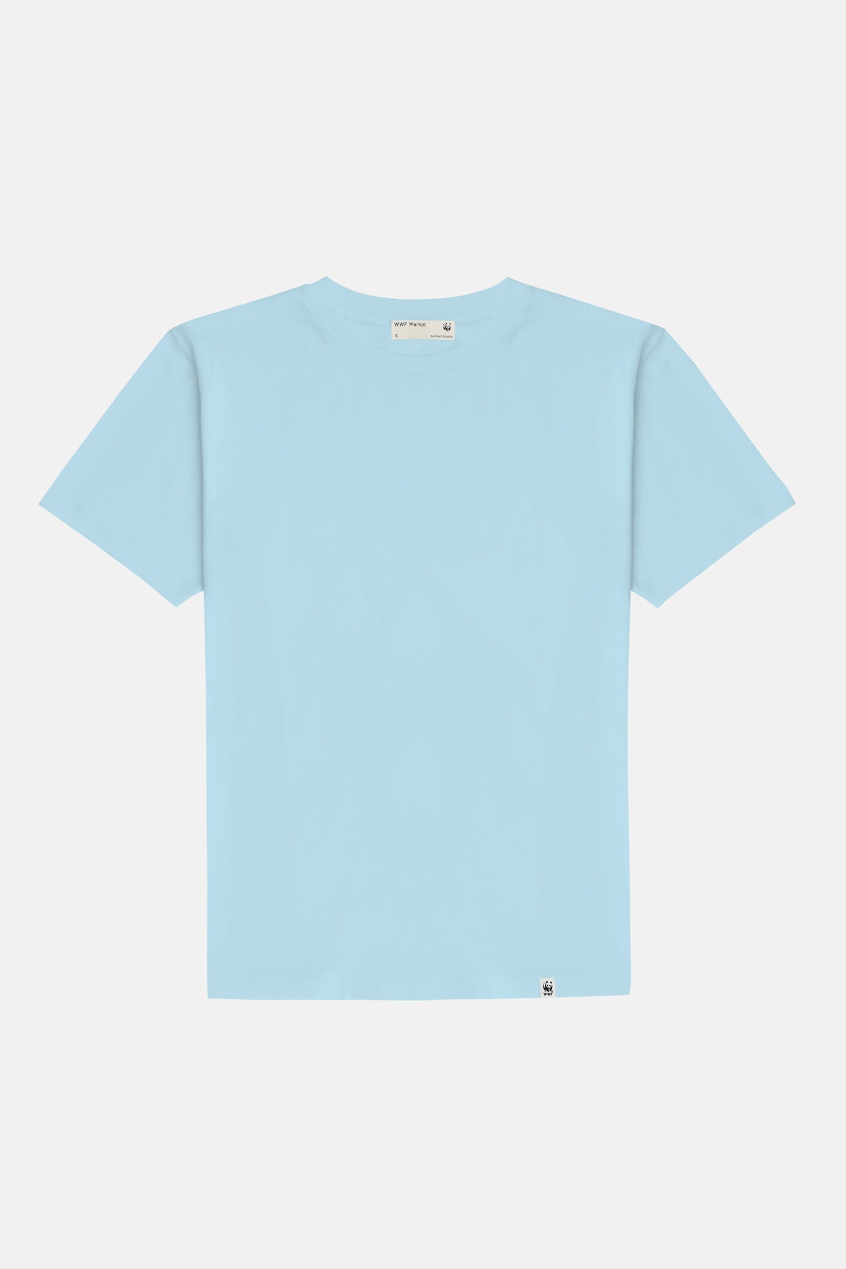 Basic Lightweight Erkek T-Shirt - Açık Mavi