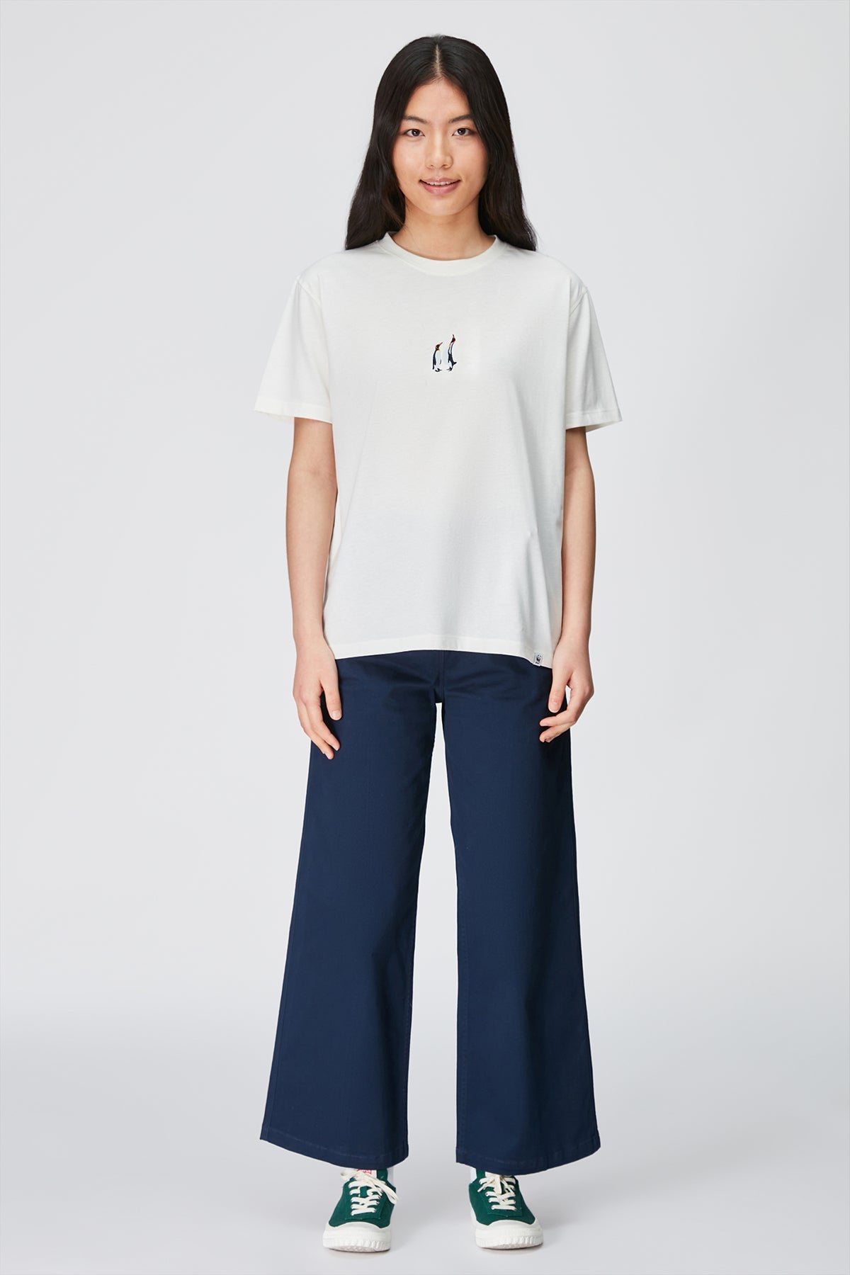 İmparator Penguen Lightweight T-Shirt - Beyaz