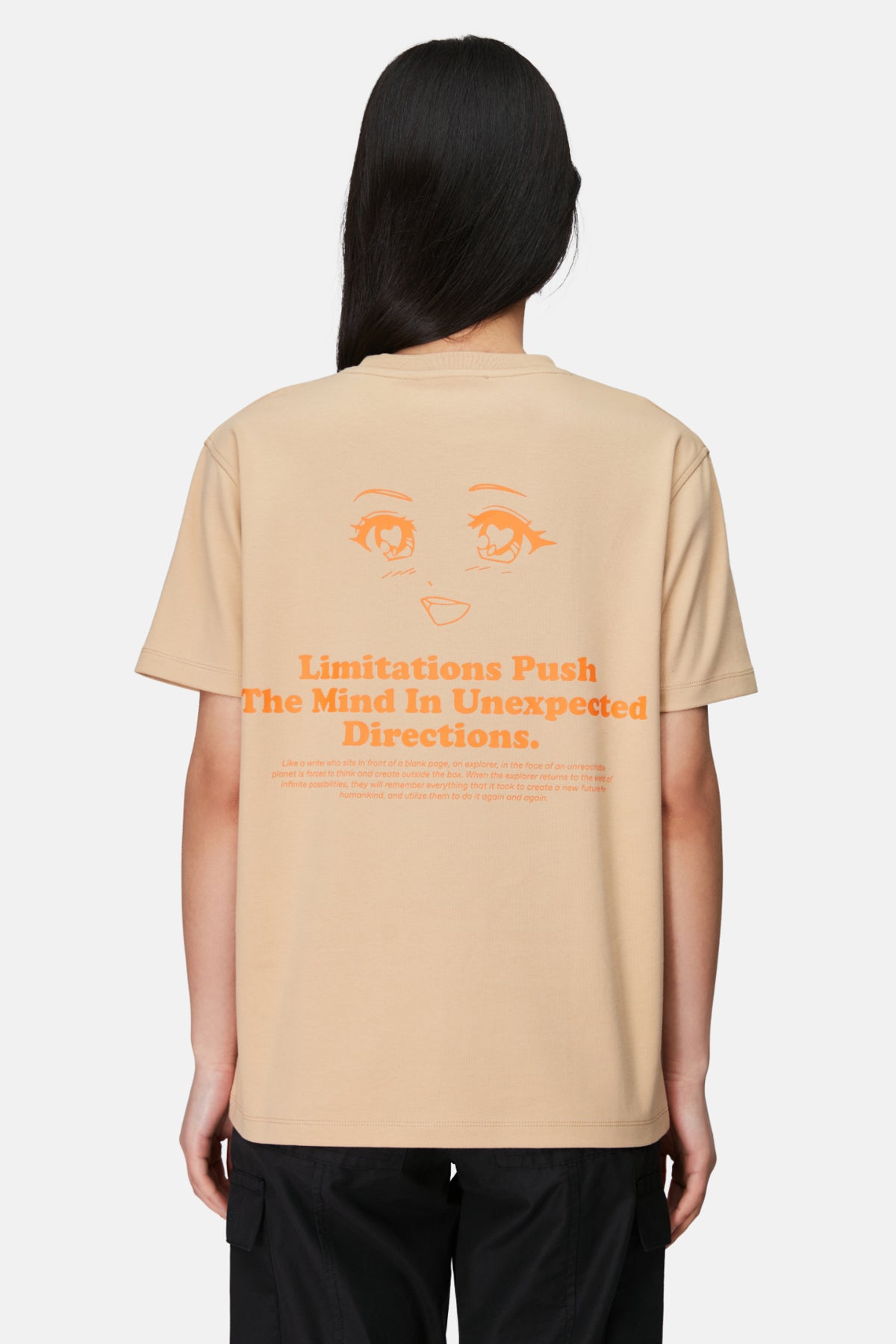 Limitations T-shirt - Latte