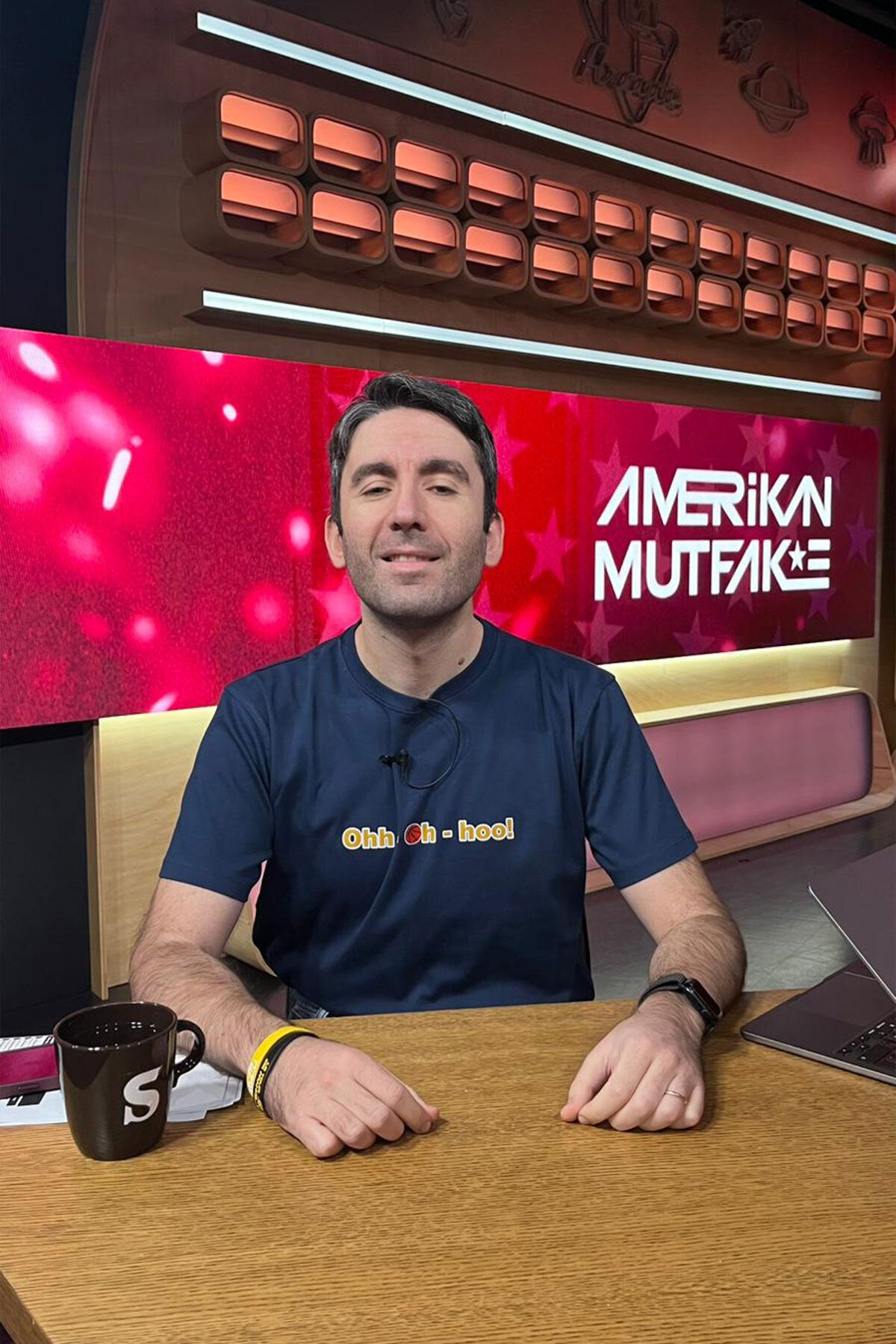 Oh Oh Hoo! Premium T-shirt - Lacivert