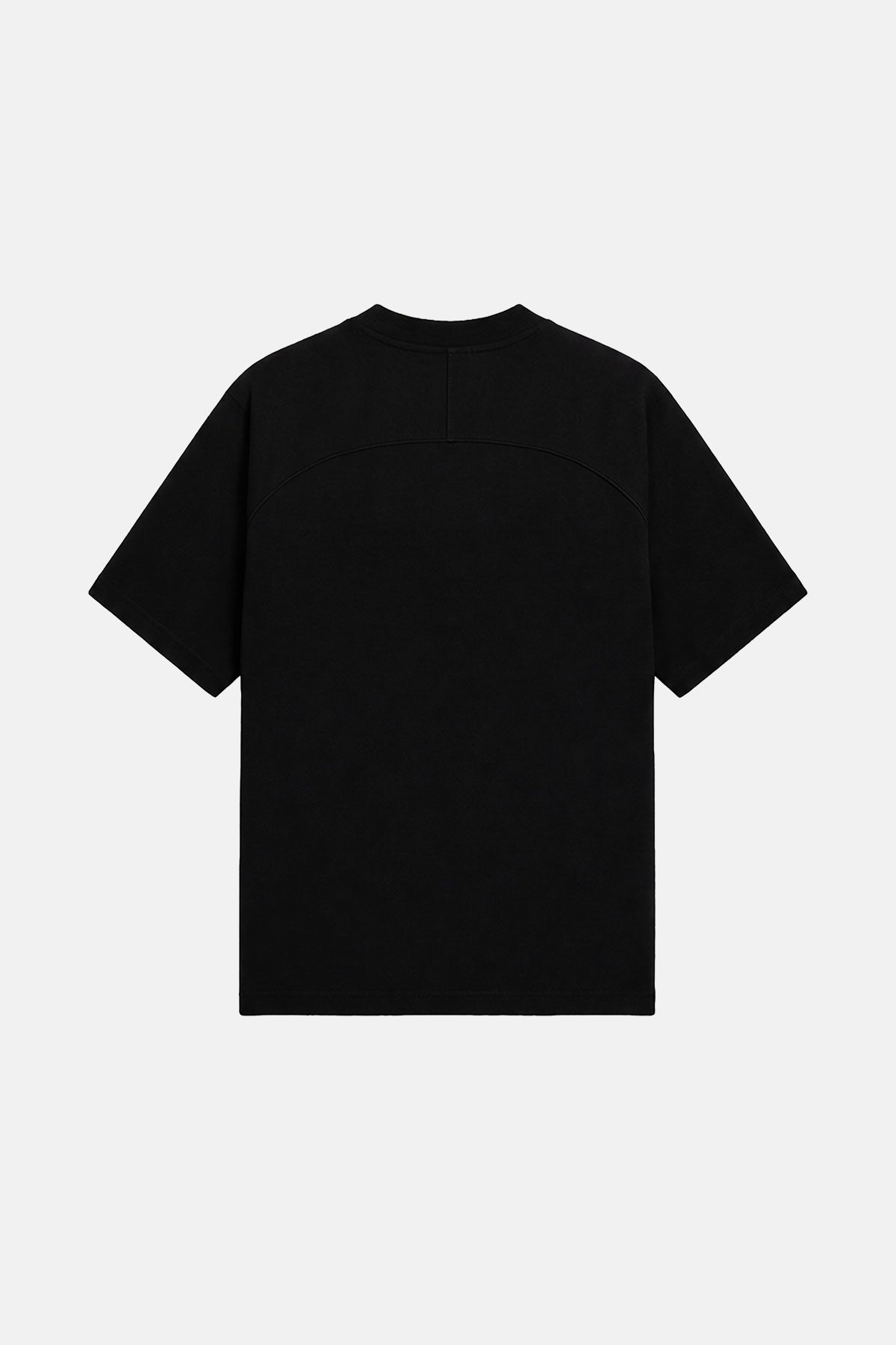 BJK Kırmızı Detaylı T-shirt - Siyah