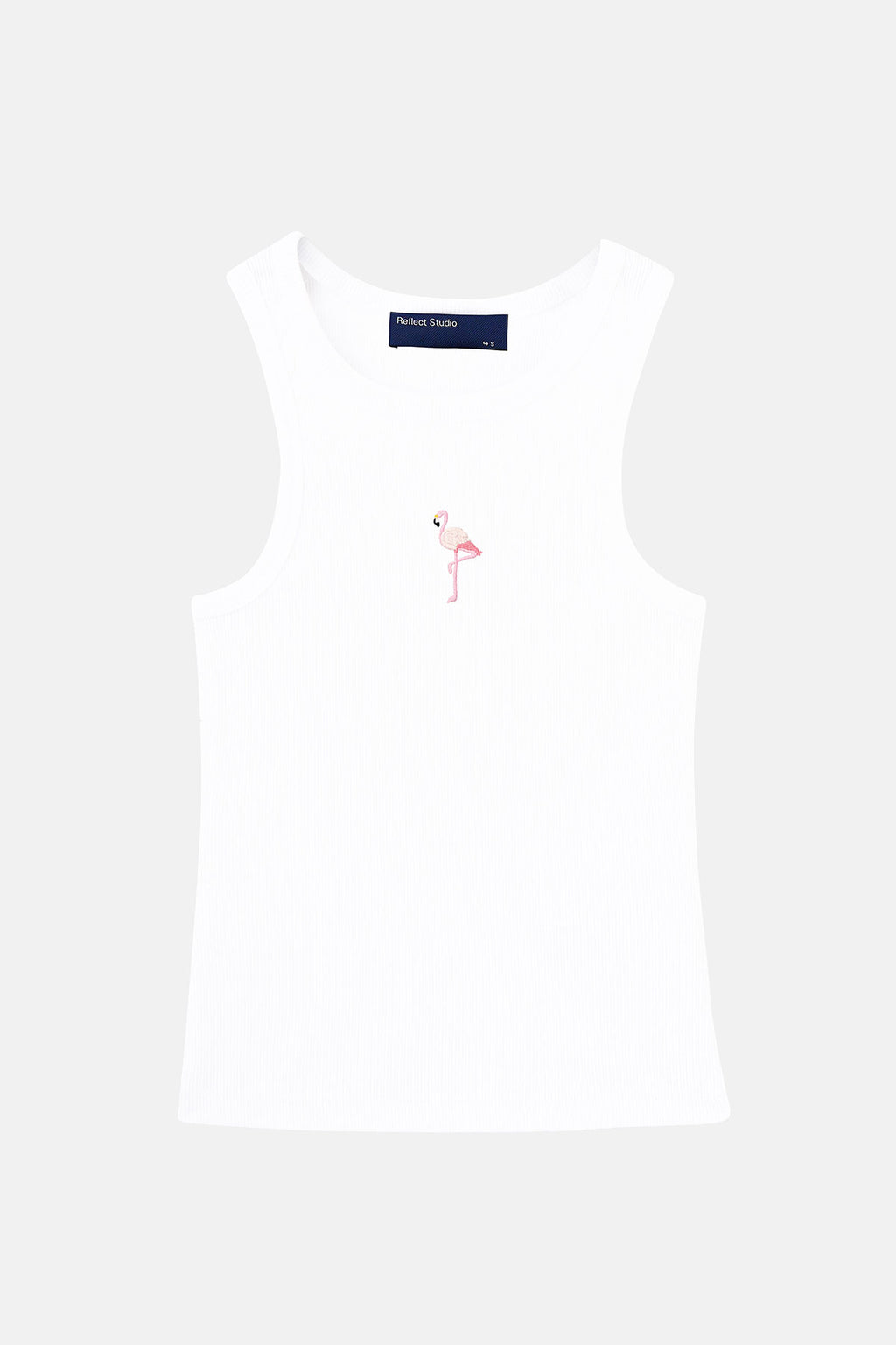 Flamingo Ribana Halter Yaka Atlet - Beyaz