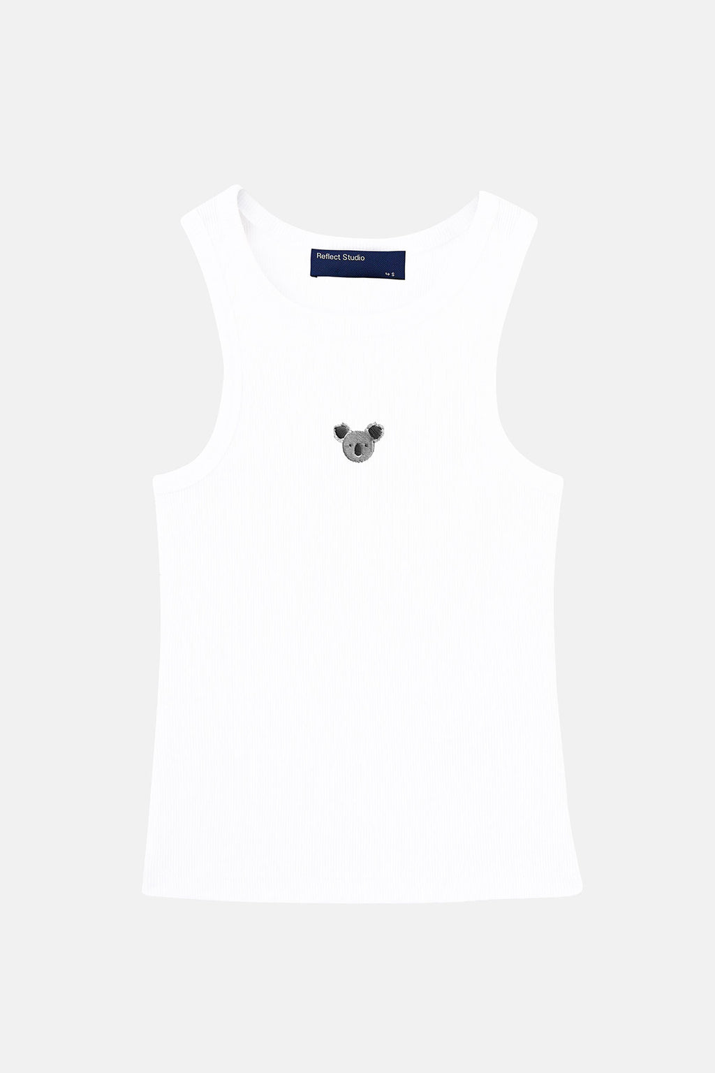 Panda Ribana Halter Yaka Atlet - Beyaz