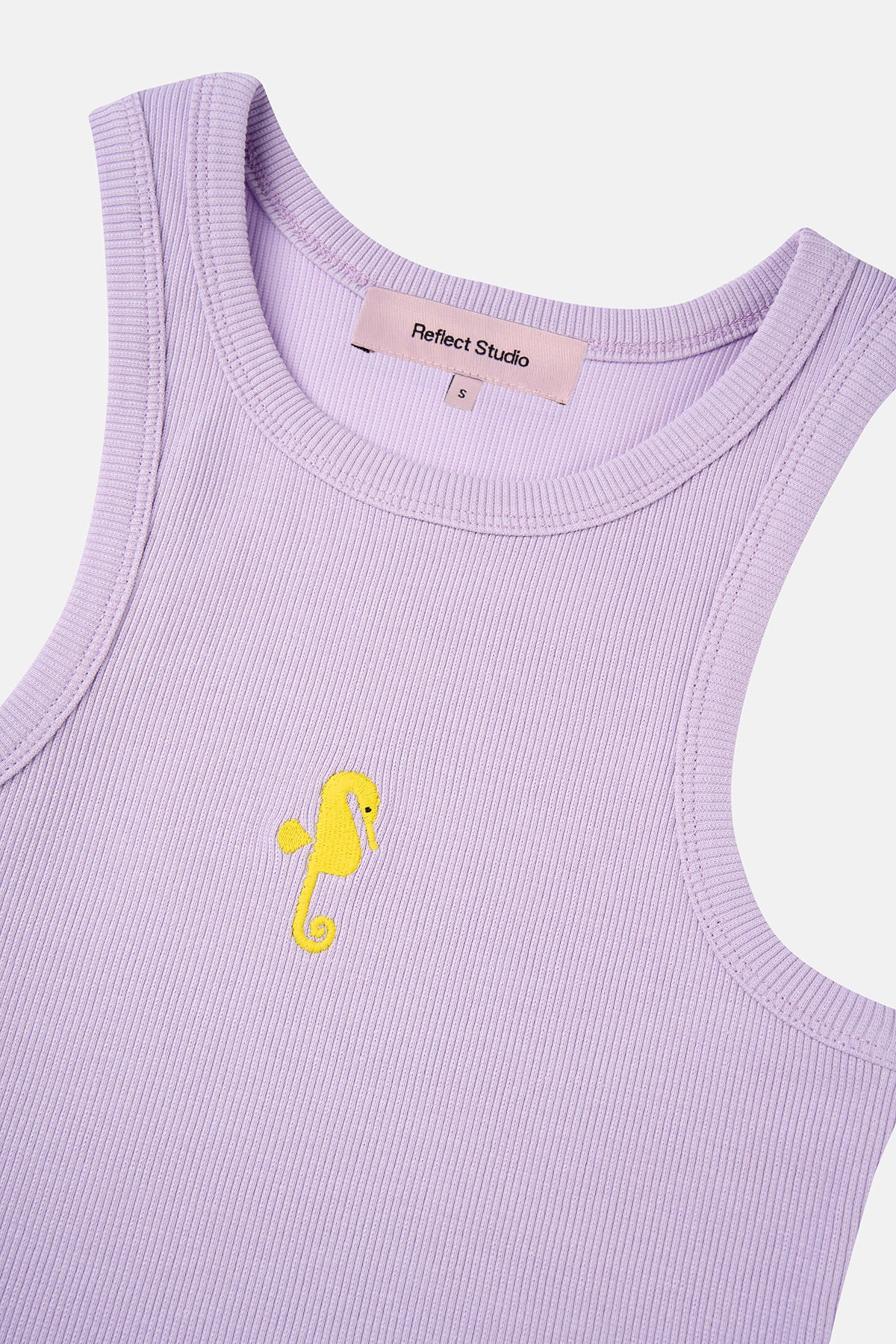 Denizatı Ribana Halter Yaka Atlet - Lila