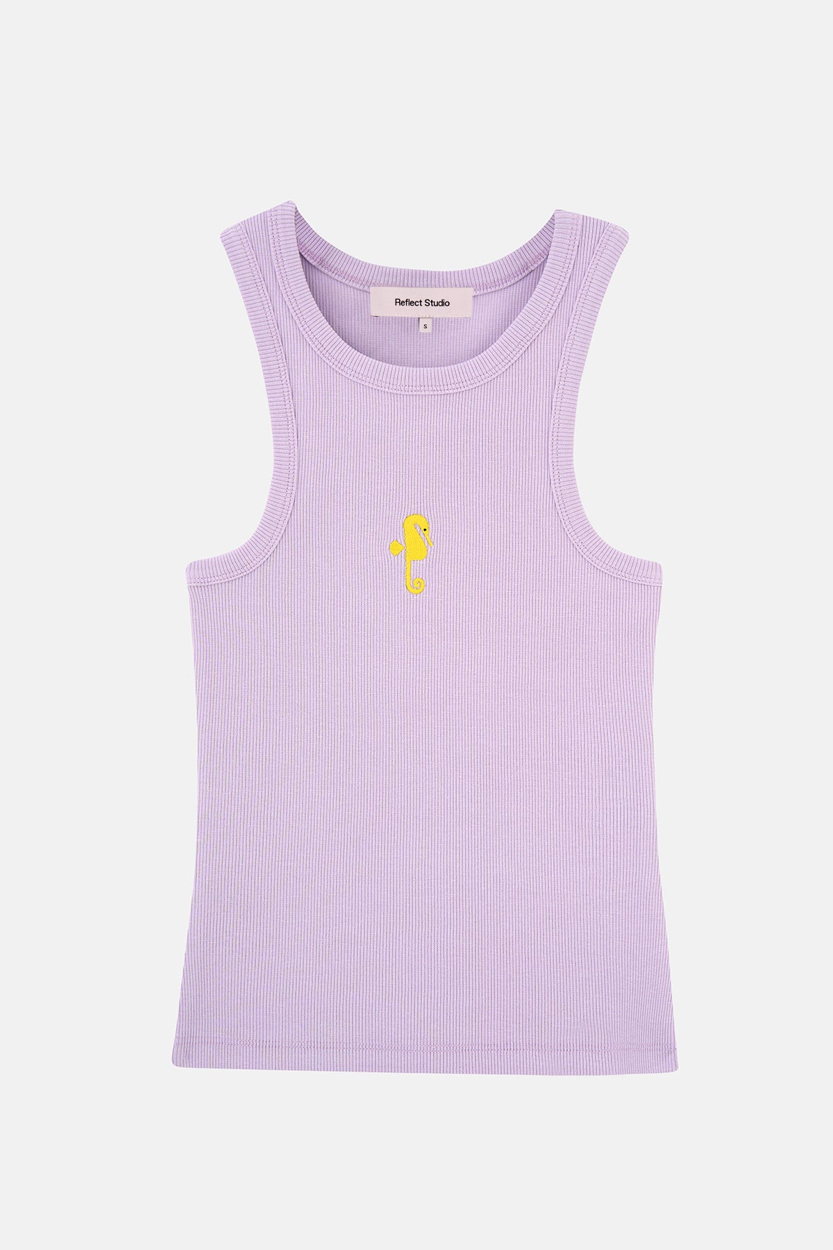 Denizatı Ribana Halter Yaka Atlet - Lila